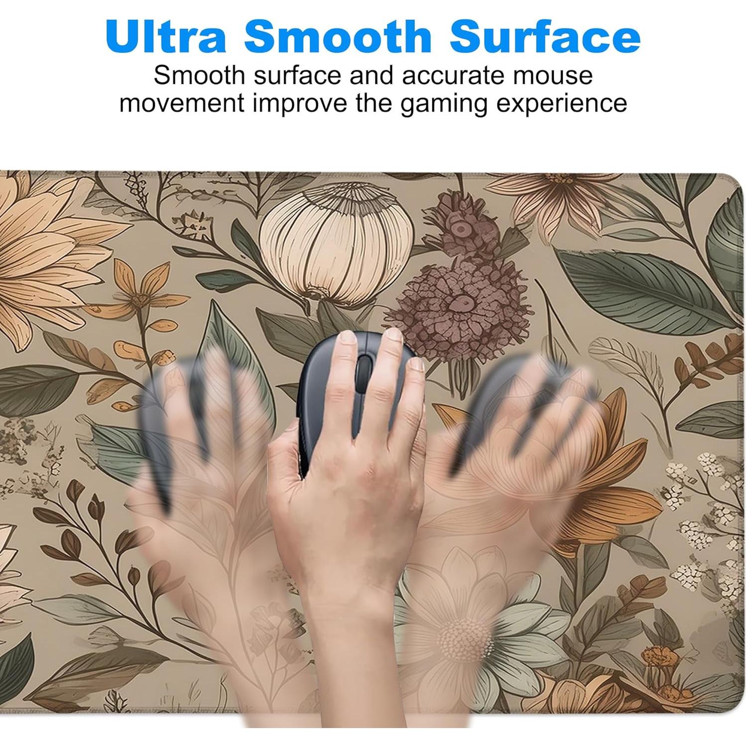 Alfombrilla de Escritorio JAJNKHLN 90x40cm Antideslizante