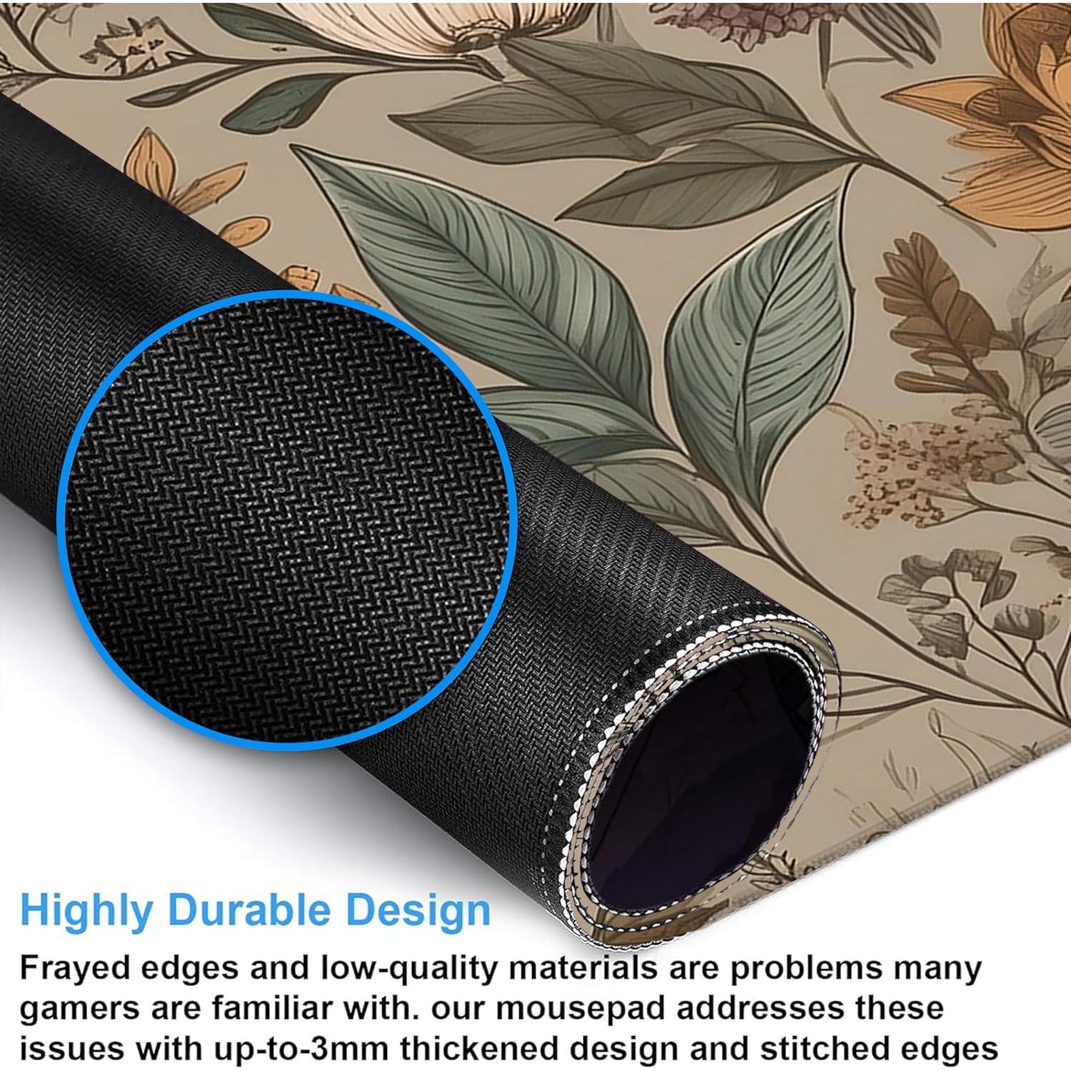 Alfombrilla de Escritorio JAJNKHLN 90x40cm Antideslizante