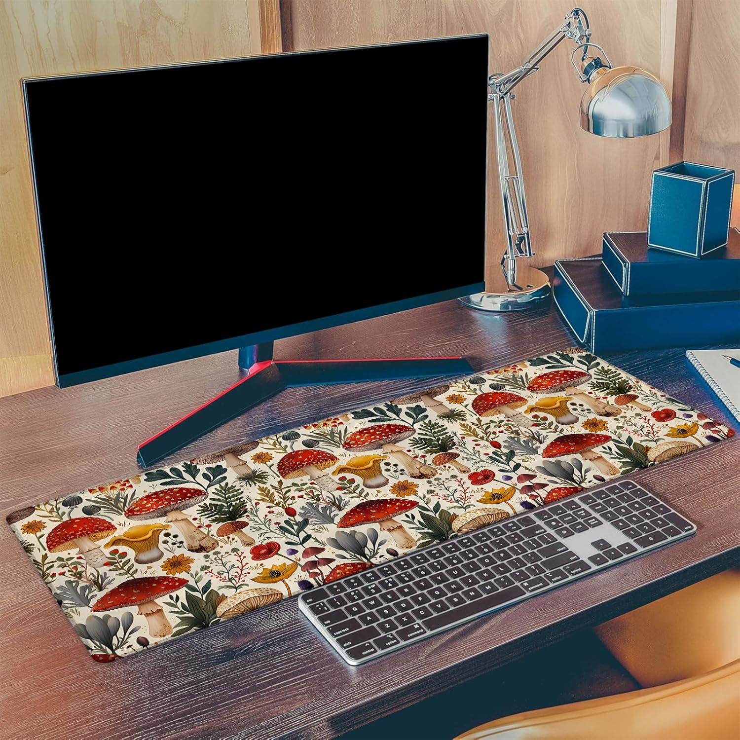 Alfombrilla de Ratón Ti Caldi Mushroom35 80x30 cm Botánica