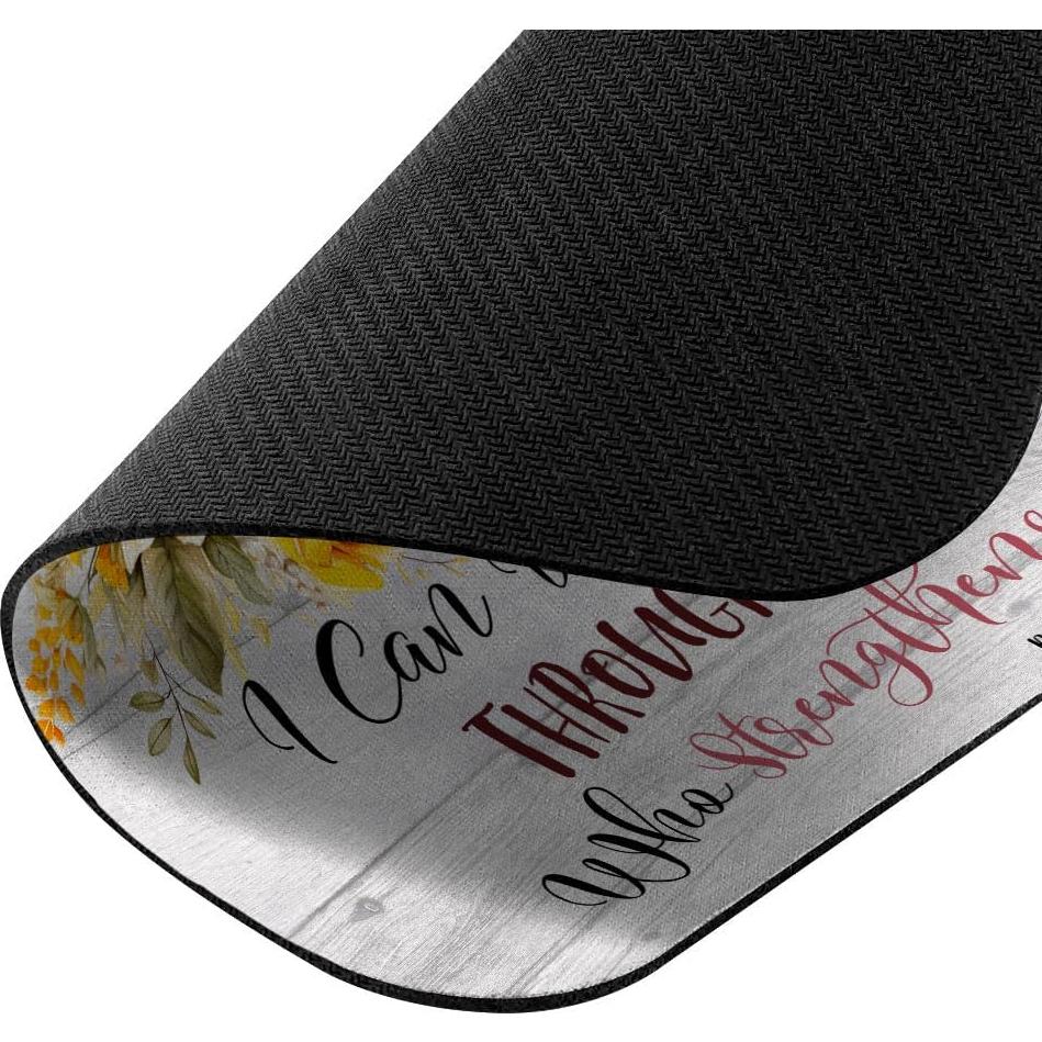 Alfombrilla de Ratón Antideslizante WIRESTER Girasoles Vintage