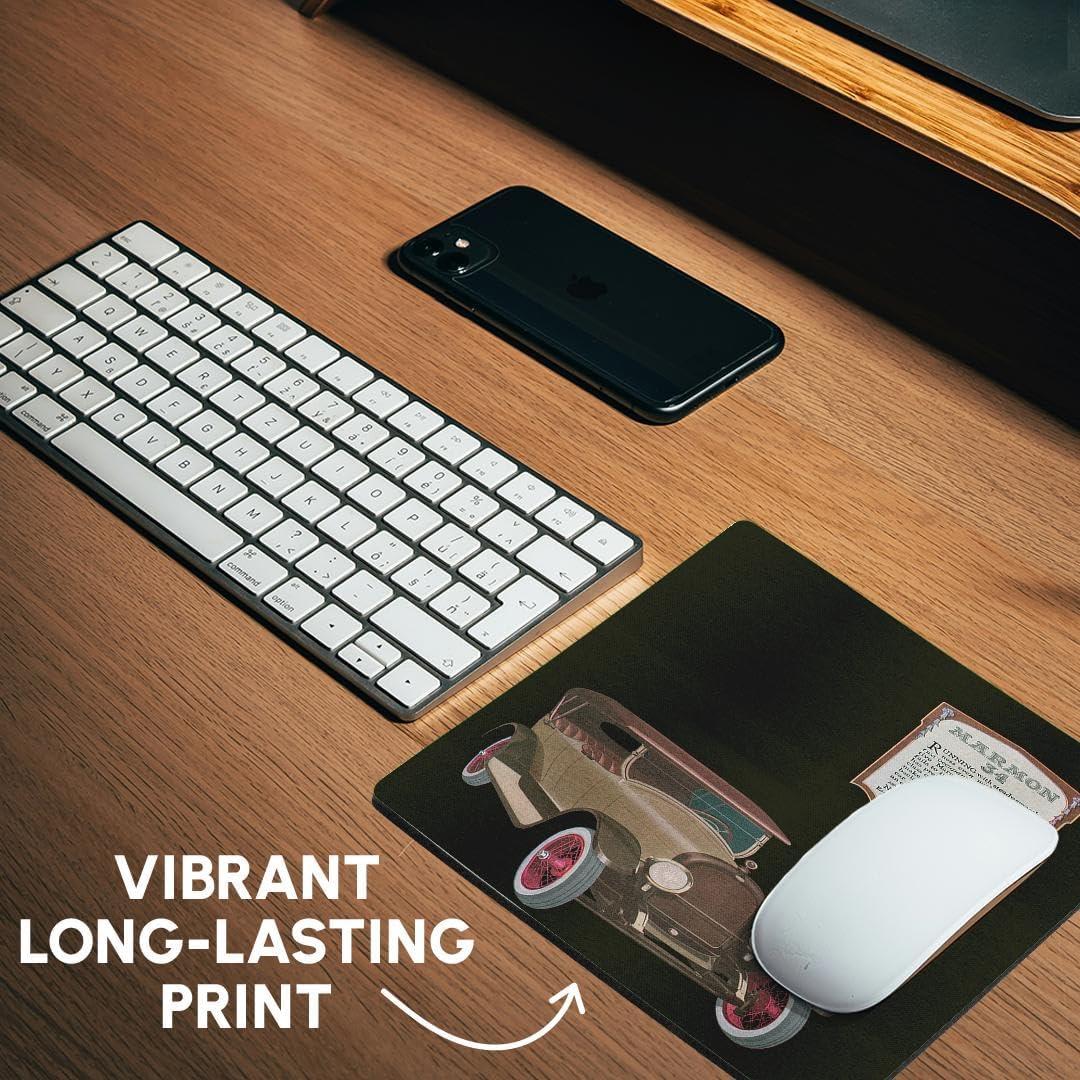 Alfombrilla de Ratón 3D Rose Vintage Marmon 34 20x20 cm