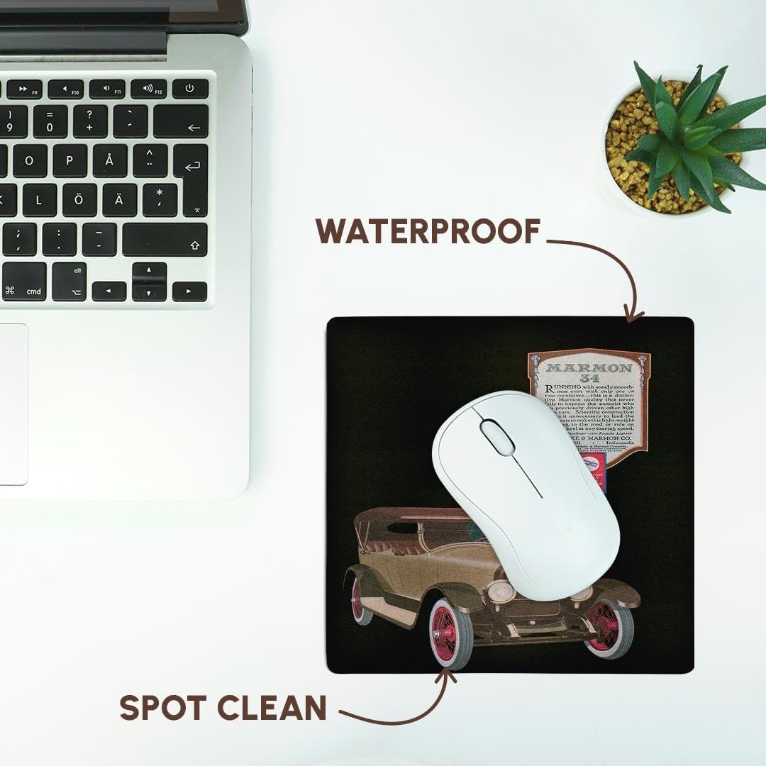 Alfombrilla de Ratón 3D Rose Vintage Marmon 34 20x20 cm