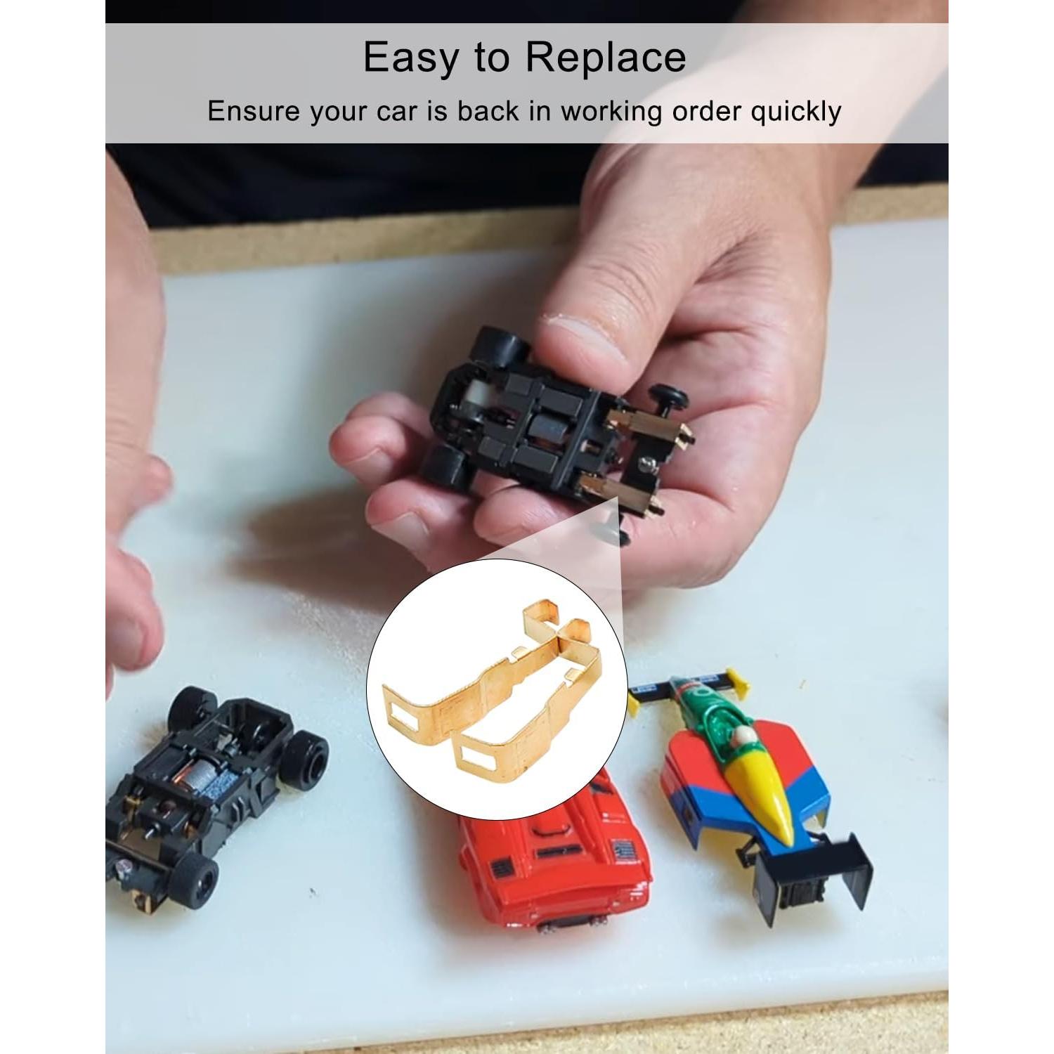 Zapatos de Recogida Meiyatec para Slot Car HO - 10 Piezas