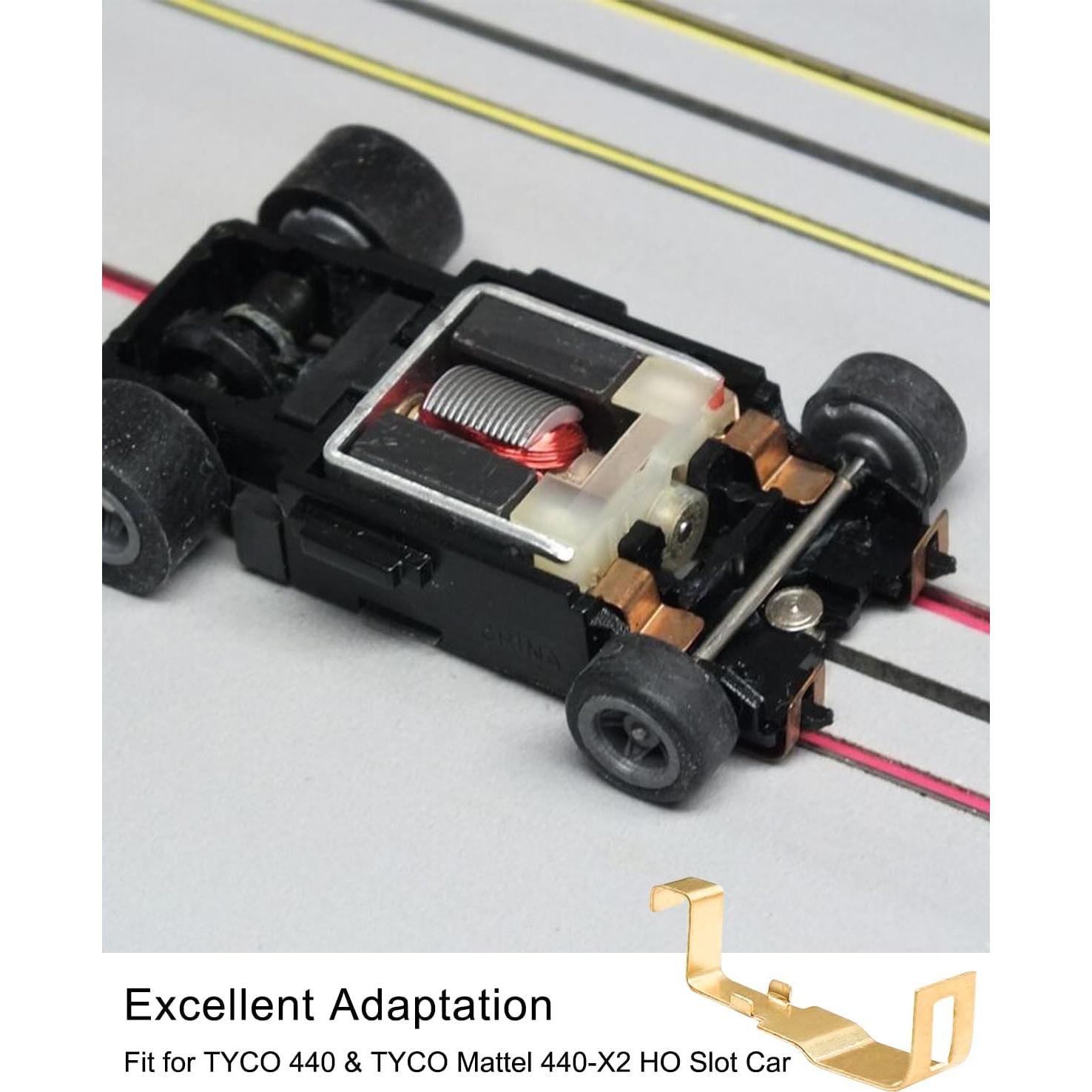 Zapatos de Recogida Meiyatec para Slot Car HO - 10 Piezas