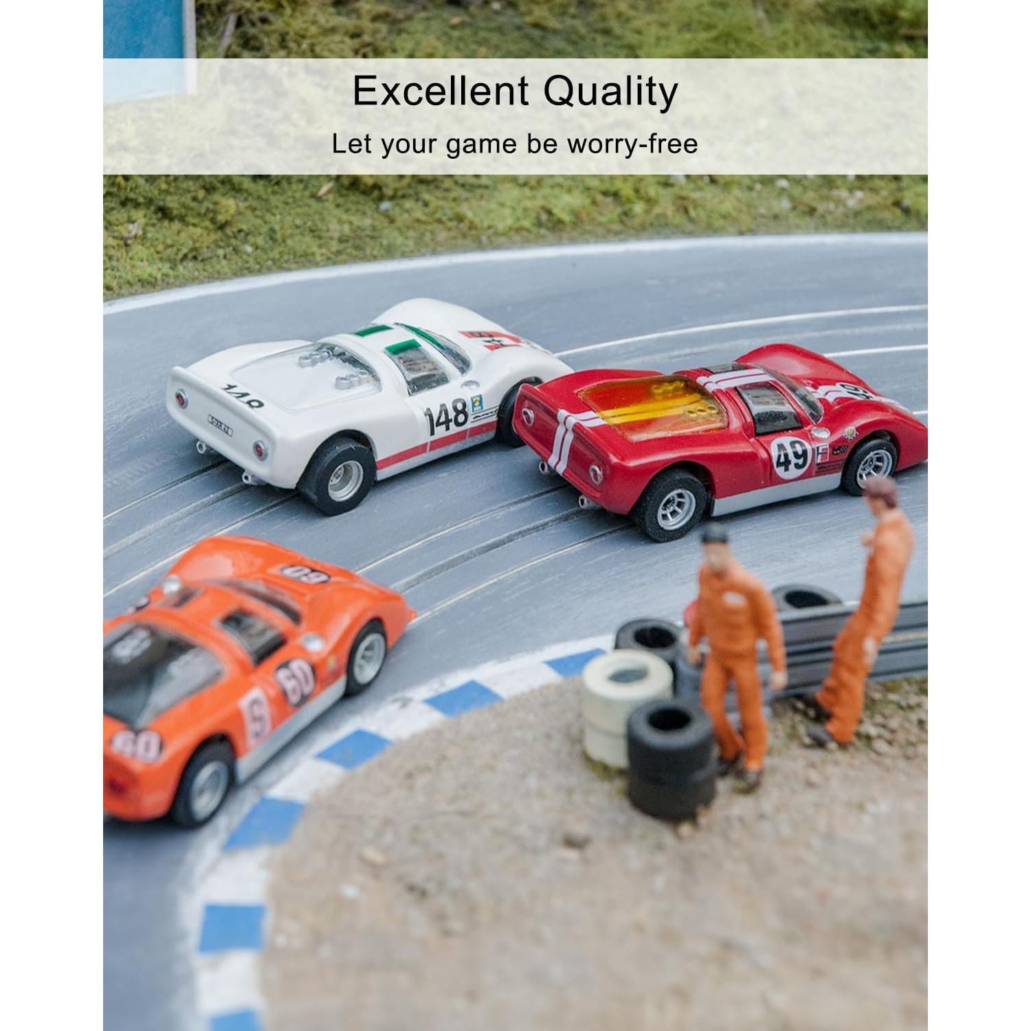 Zapatos de Recogida Meiyatec para Slot Car HO - 10 Piezas