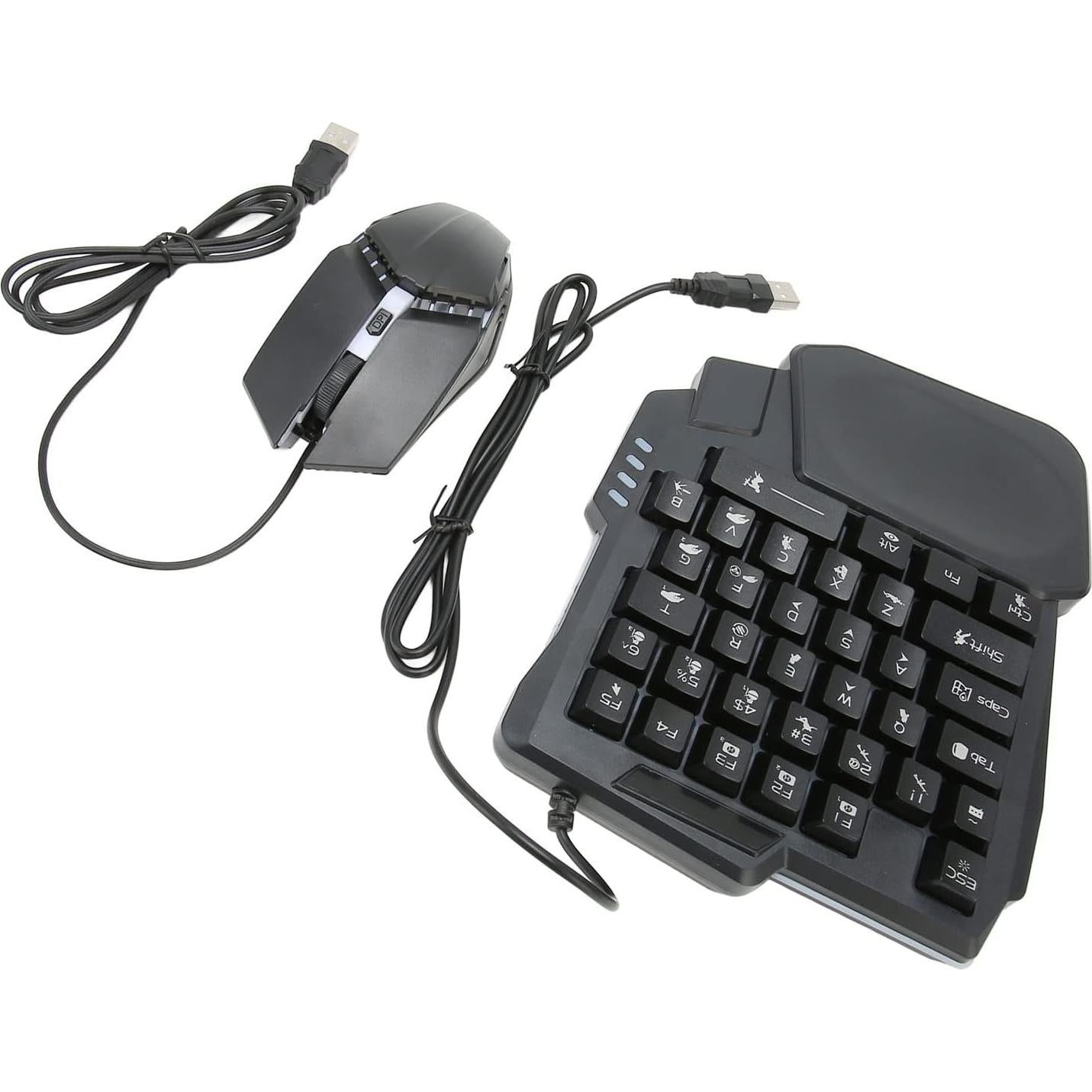 Combo de Juego Móvil Zunate 4 en 1 con Teclado y Ratón