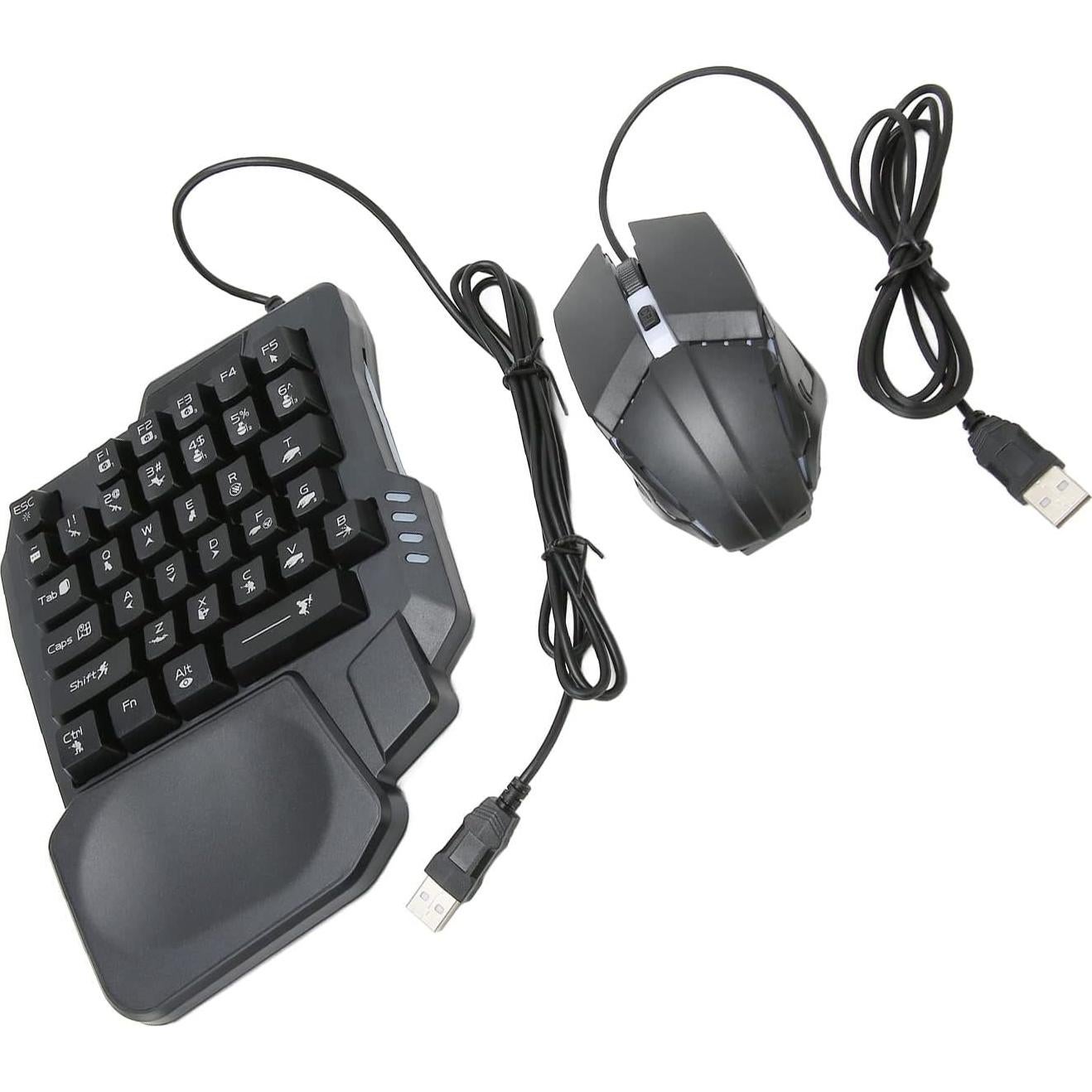 Combo de Juego Móvil Zunate 4 en 1 con Teclado y Ratón