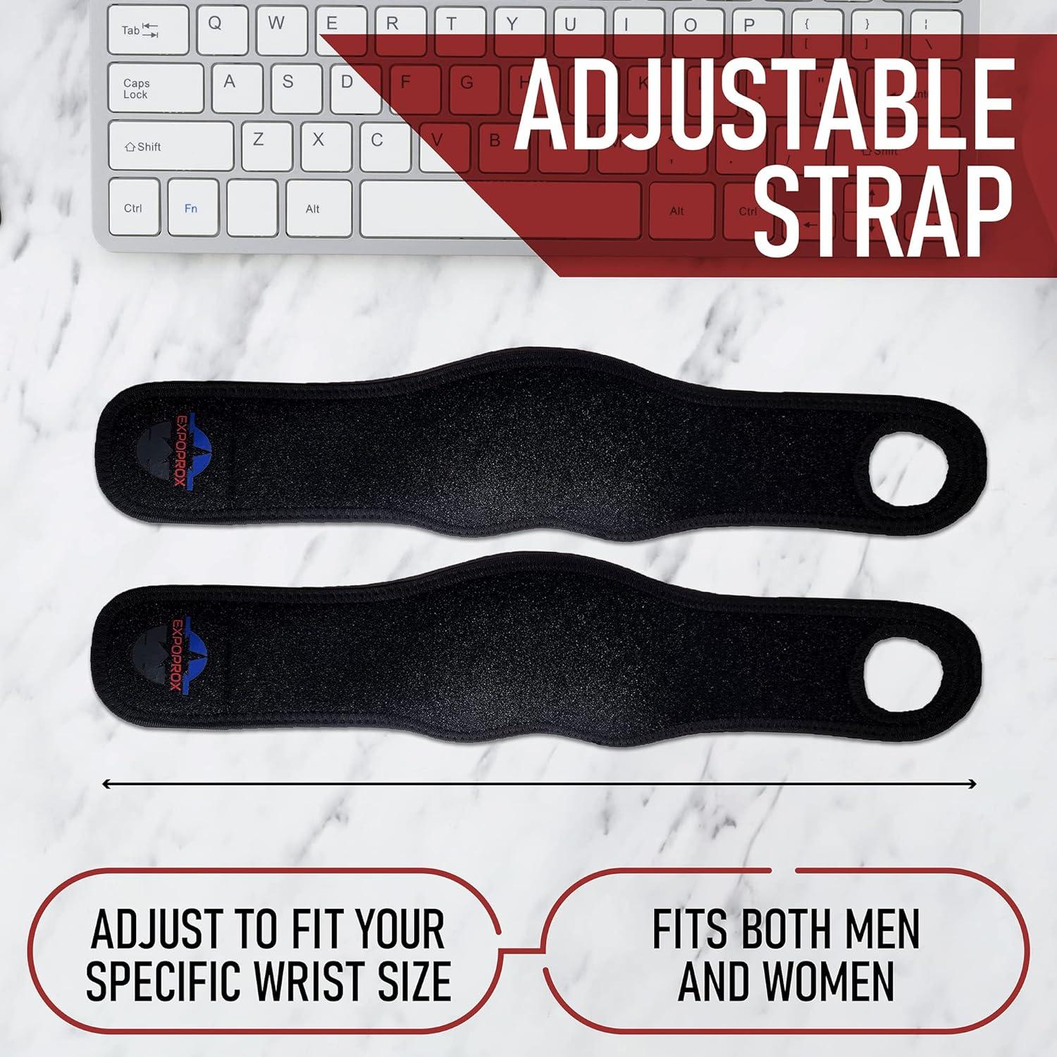 Pads de Reposamuñecas Portátiles Ergonomicos EXPOPROX - Juego de 2