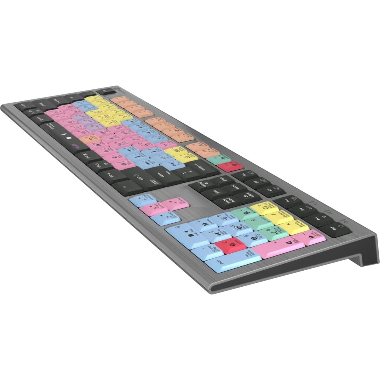 Teclado Retroiluminado Logickeyboard Astra2 para Avid Pro Tools Mac