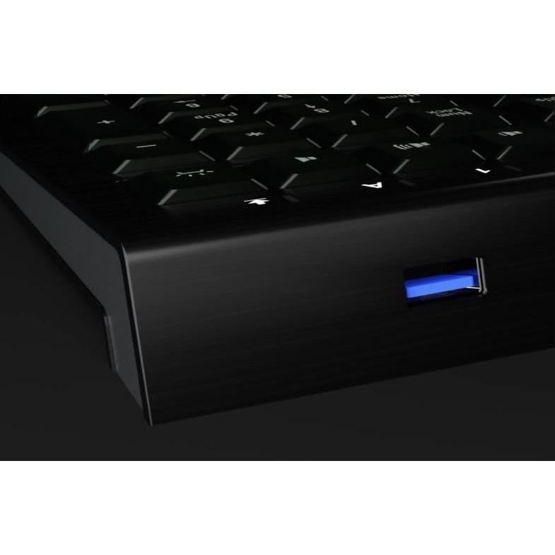 Teclado Retroiluminado Logickeyboard Astra2 para Avid Pro Tools Mac