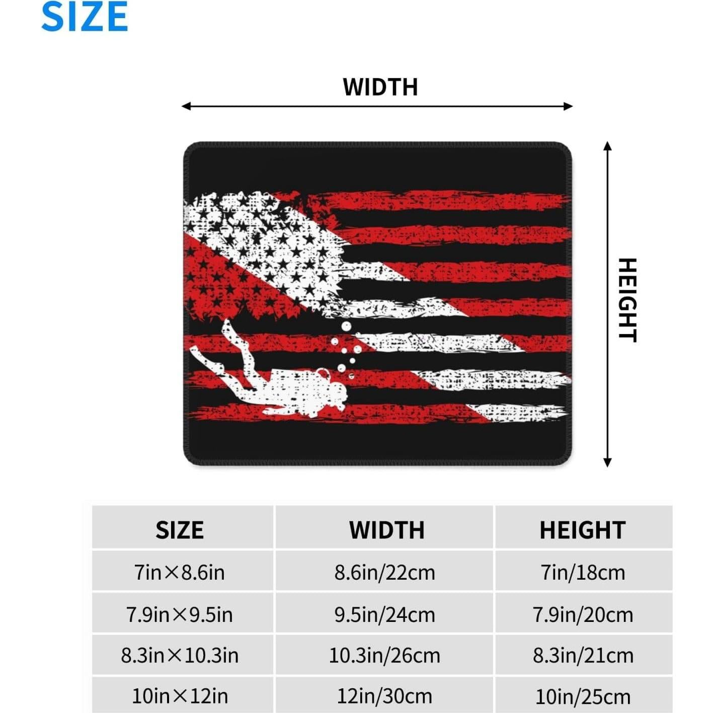 Alfombrilla de Ratón Antideslizante MoreiH 20x24 cm Vintage