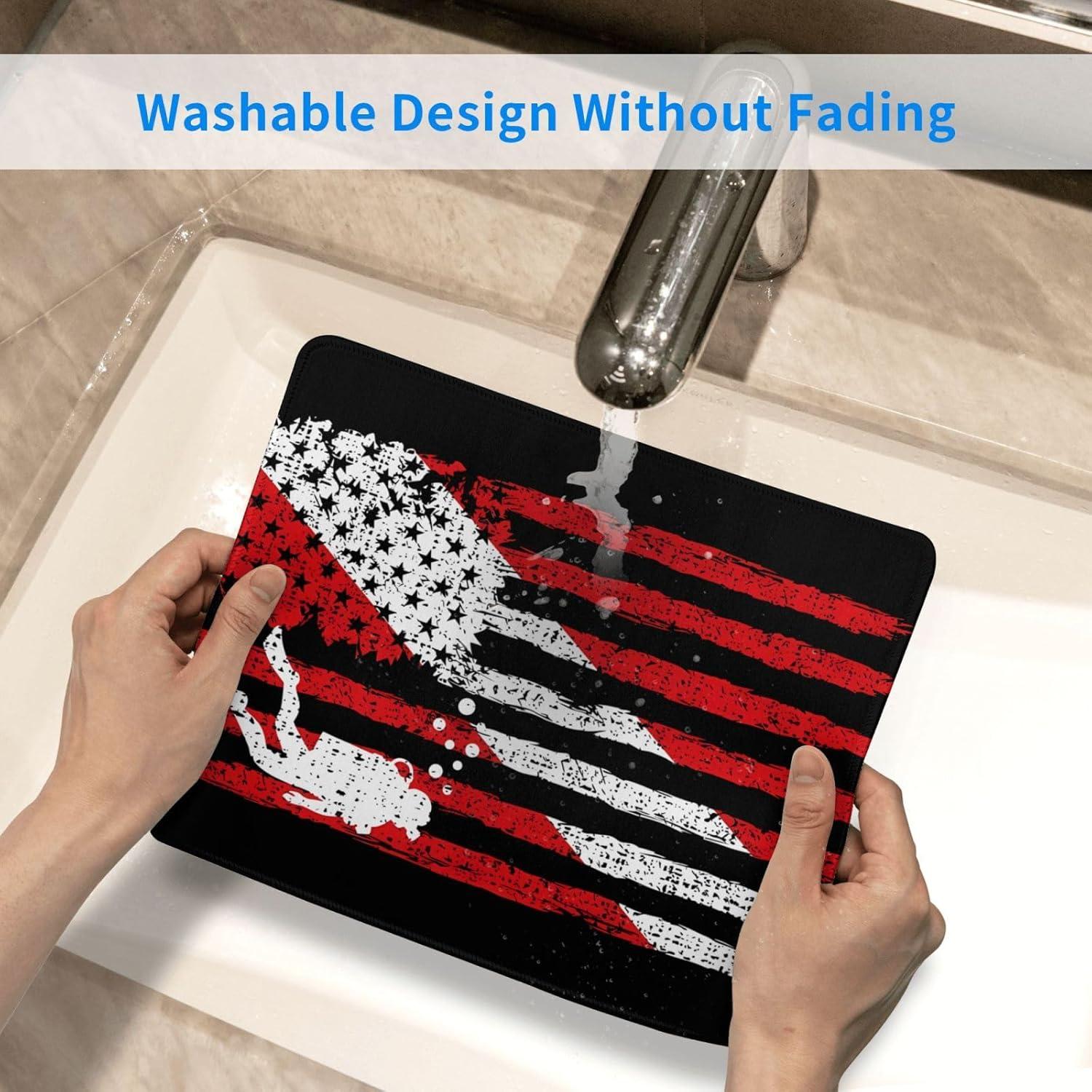 Alfombrilla de Ratón Antideslizante MoreiH 20x24 cm Vintage