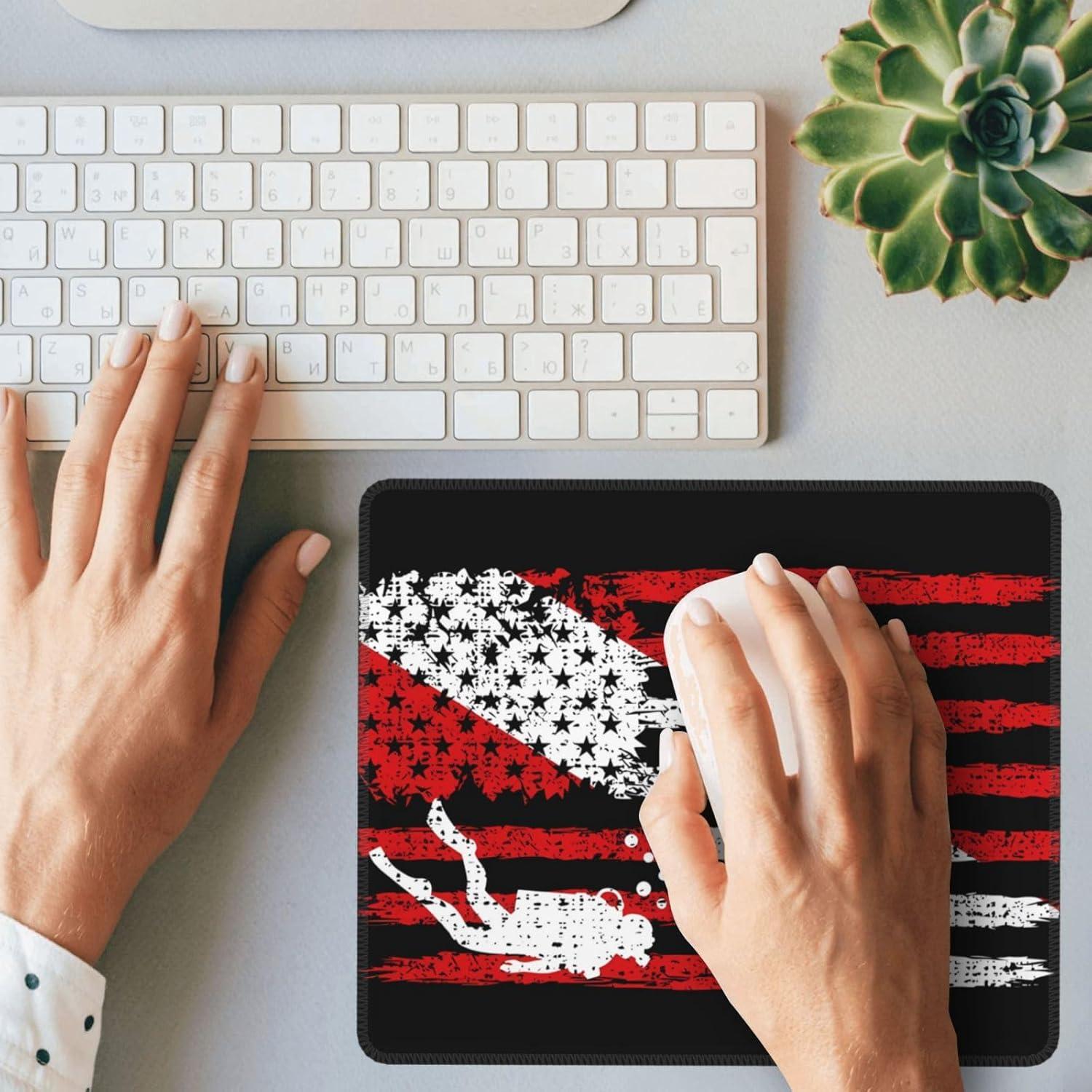 Alfombrilla de Ratón Antideslizante MoreiH 20x24 cm Vintage