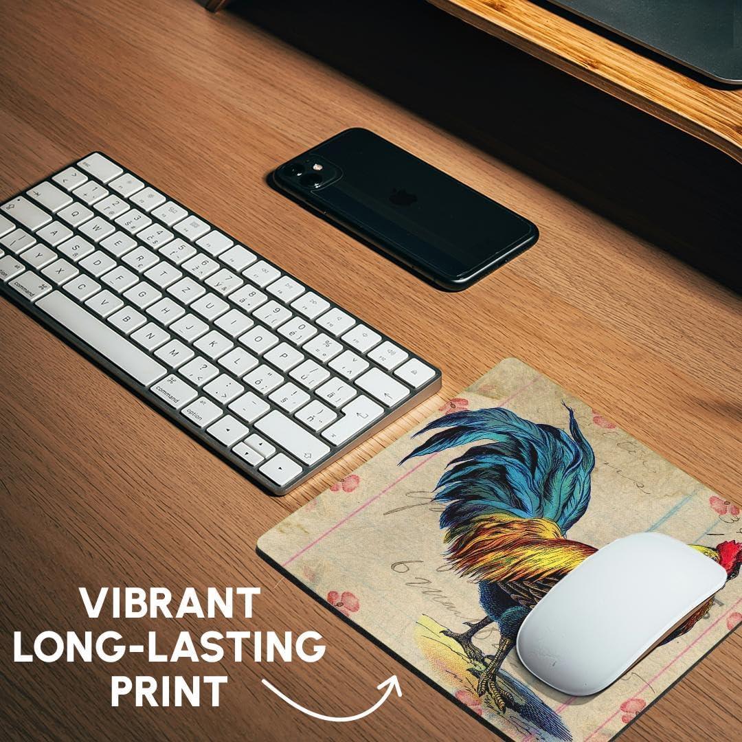 Alfombrilla de Ratón 3dRose Gallo Vintage 20.32x20.32cm