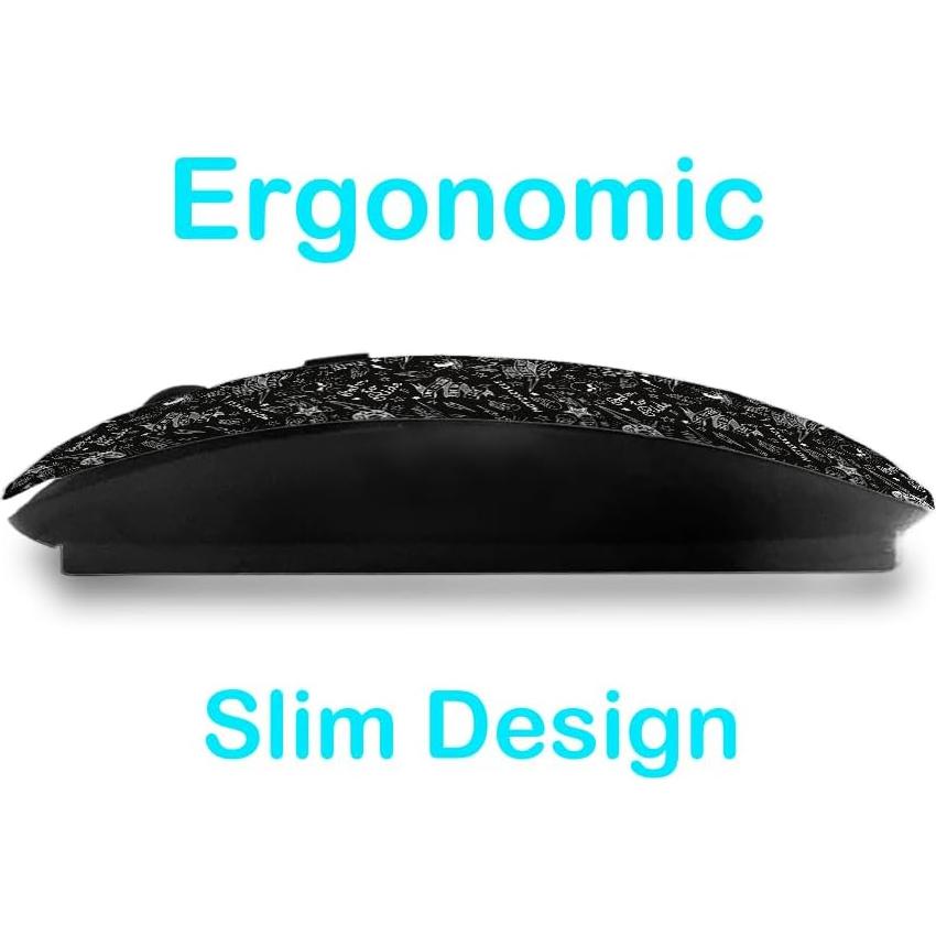 Ratón Inalámbrico Ergonómico Sanacci Vintage Motociclista