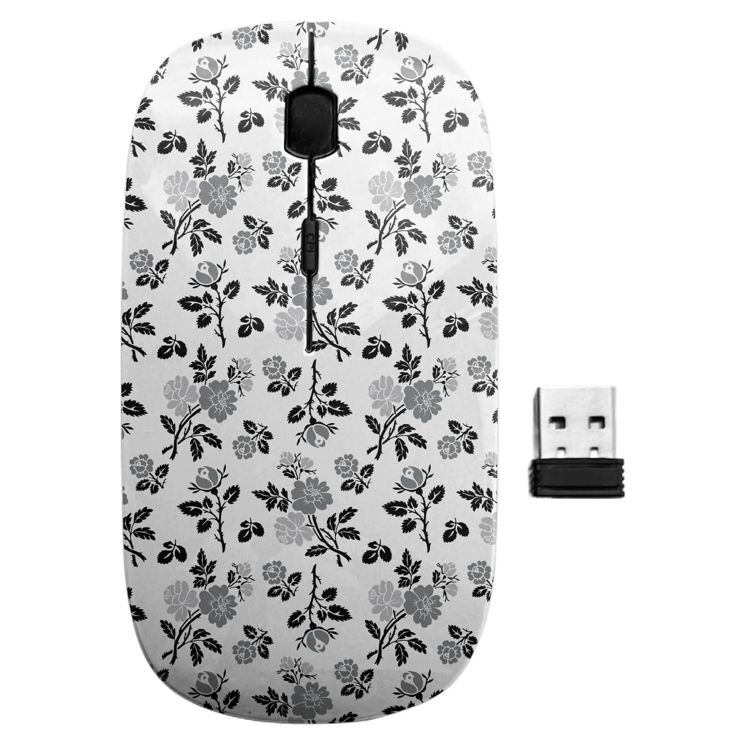 Ratón Inalámbrico Ergonómico Sanacci Vintage USB 2.4GHz