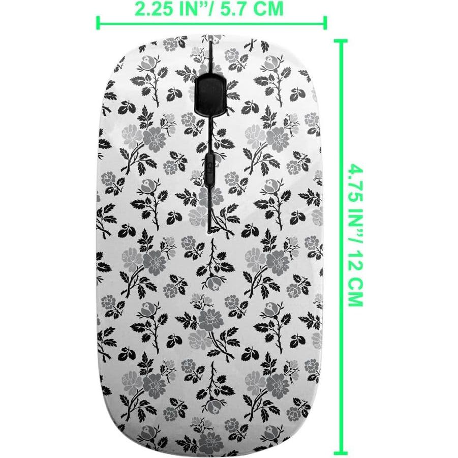 Ratón Inalámbrico Ergonómico Sanacci Vintage USB 2.4GHz