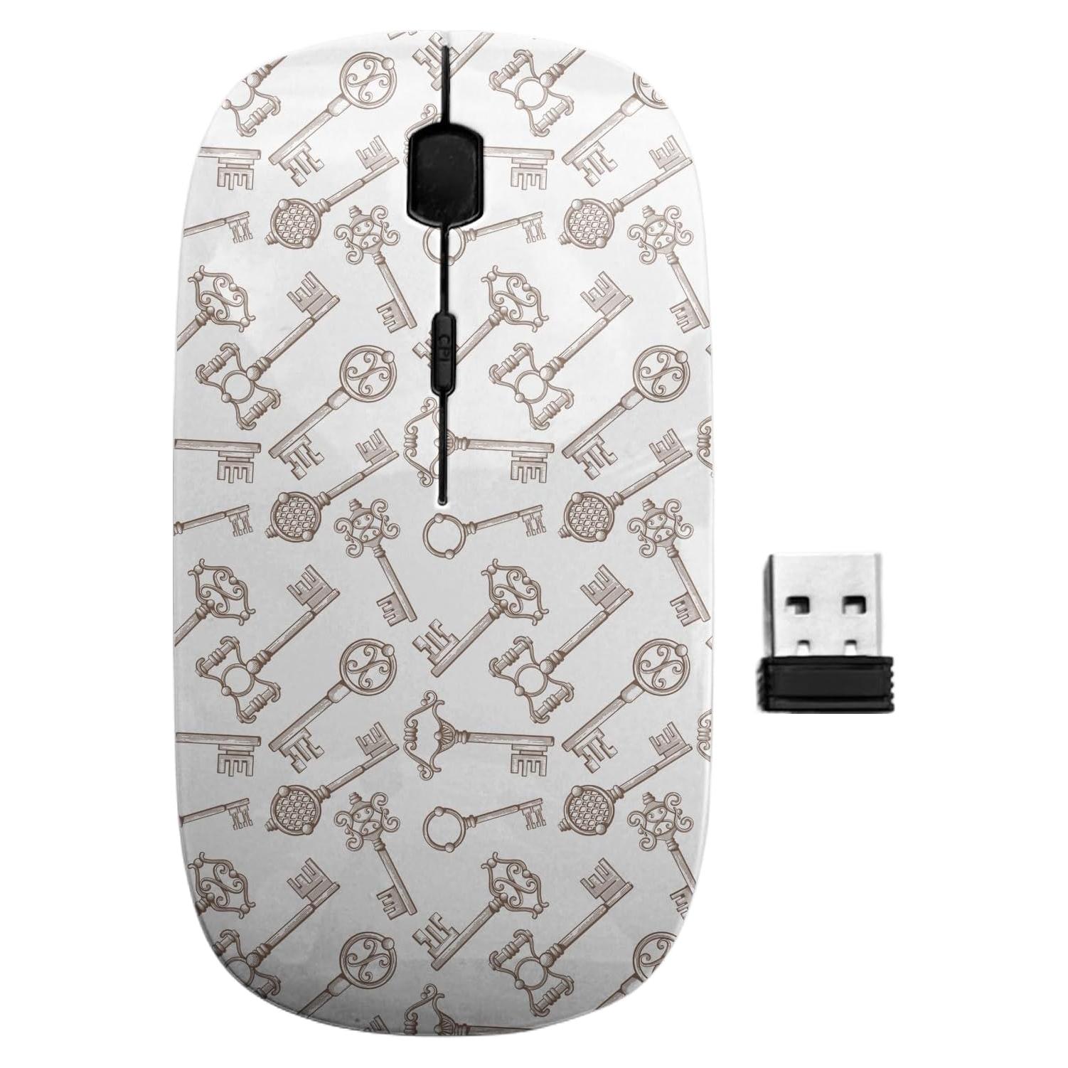 Ratón Inalámbrico Ergonómico Sanacci USB 2.4GHz Vintage