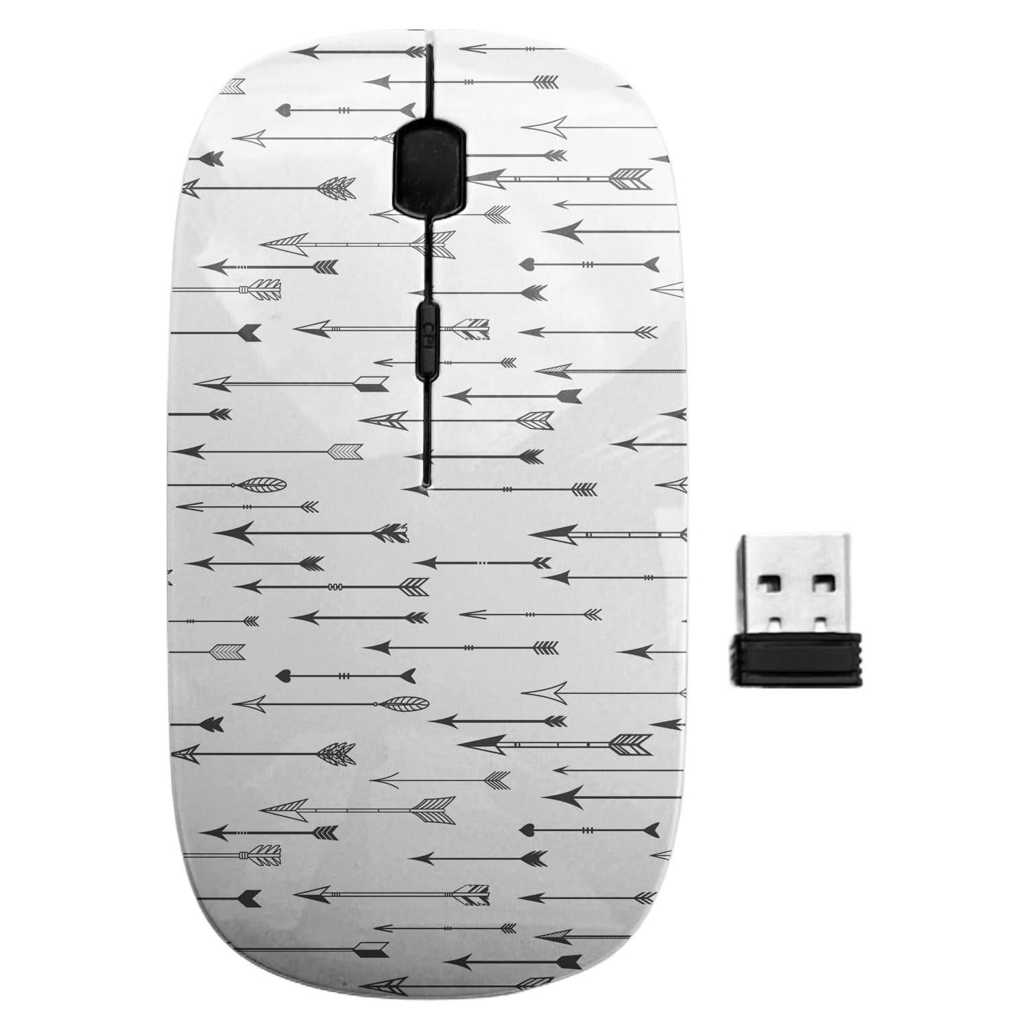 Ratón Inalámbrico Ergonómico Sanacci USB 2.4GHz Vintage