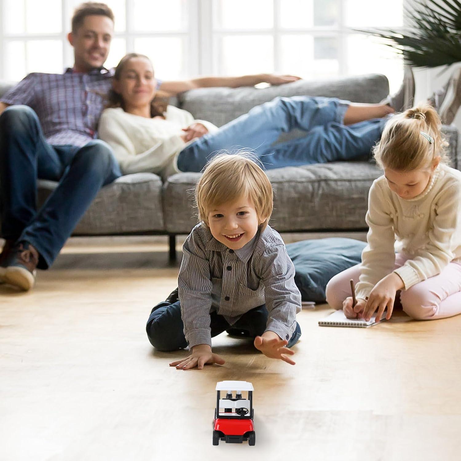 Mini Carrito de Golf IMIKEYA 1:20 Metal Fundido Rojo