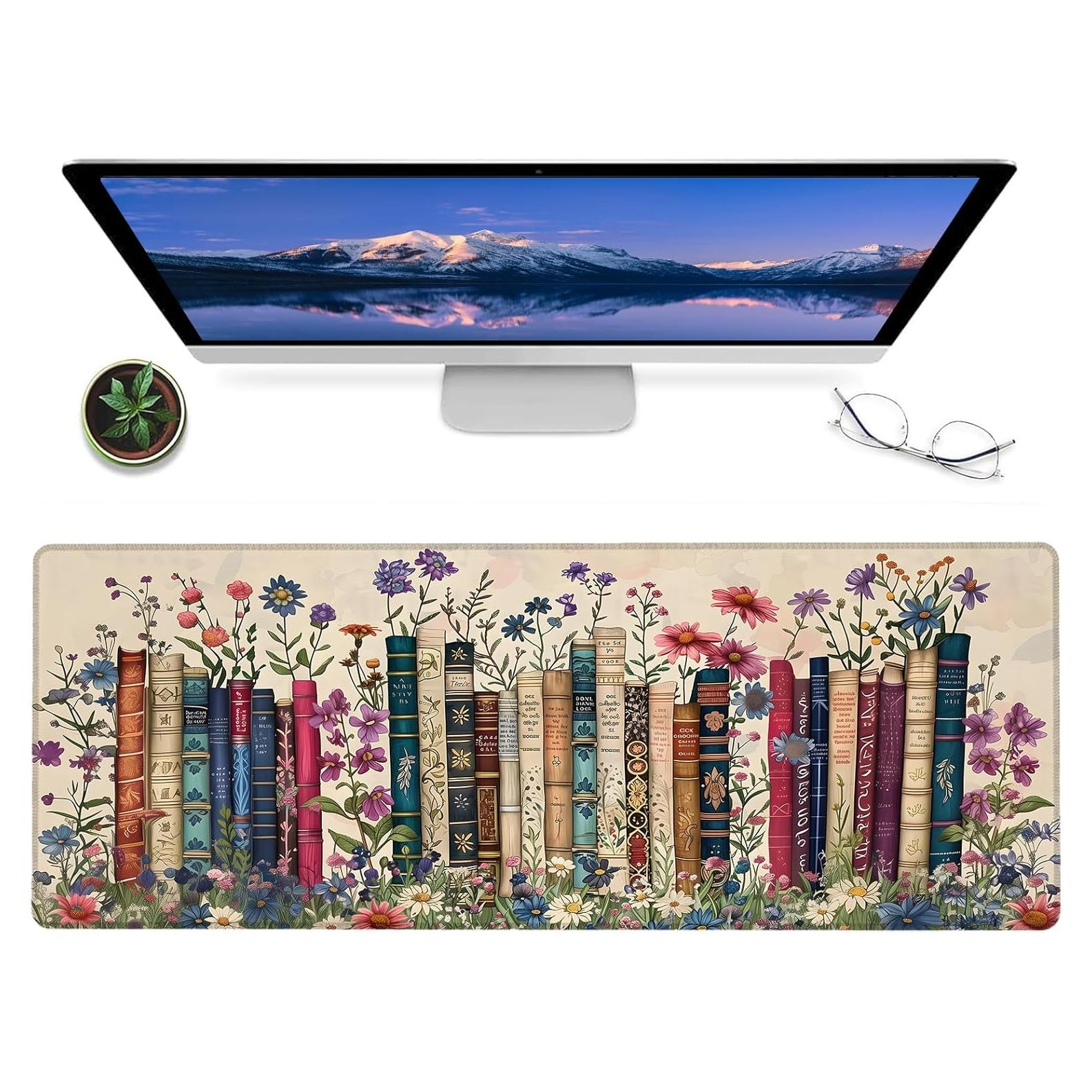 Alfombrilla de Ratón Antideslizante AINORI 80x30cm Vintage