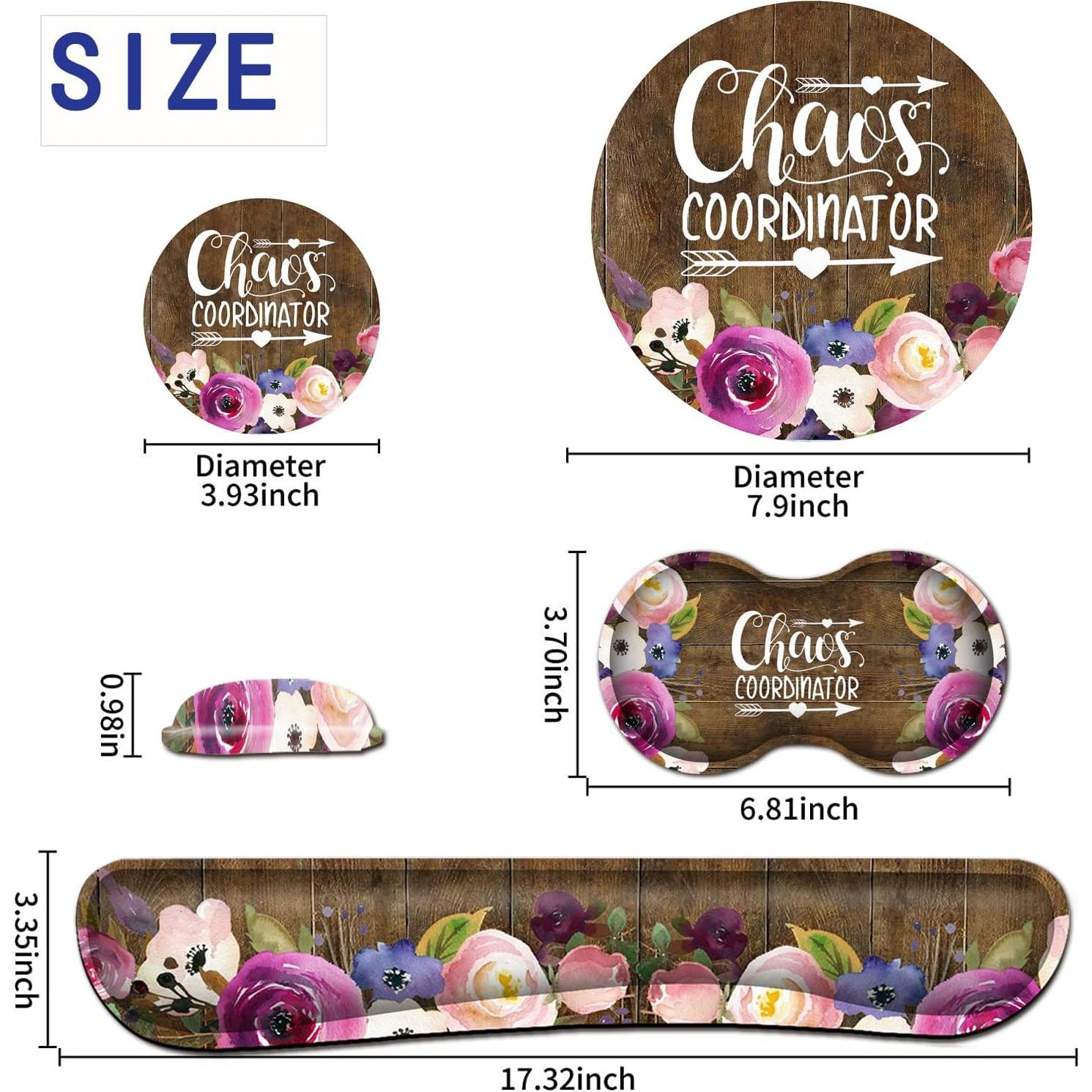 Alfombrilla de Ratón Ergonómica Floral con Reposamuñecas JVGFYNKL