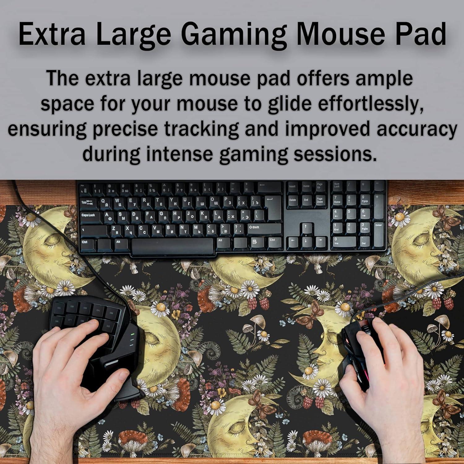 Alfombrilla de Escritorio Grande Samgula Luna Vintage 90x40cm