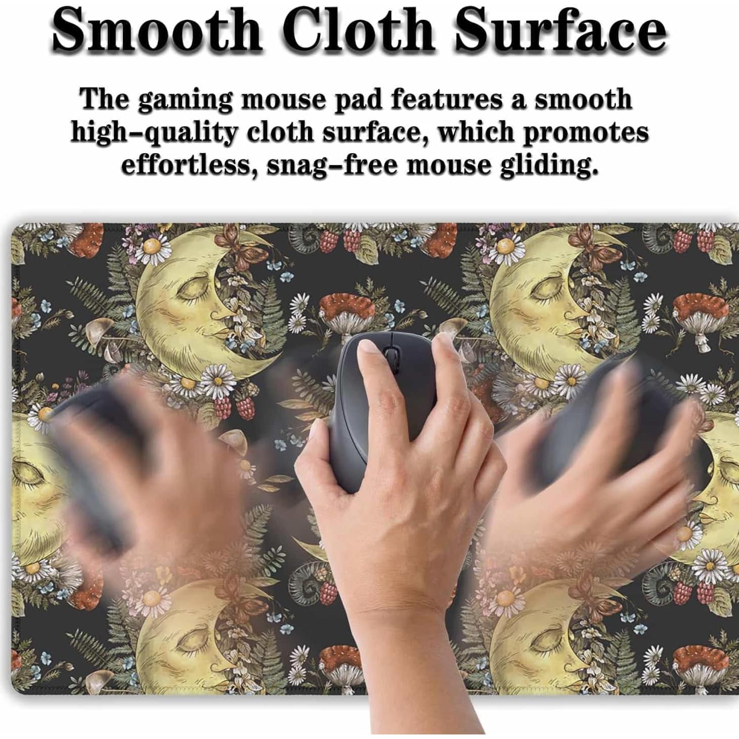 Alfombrilla de Escritorio Grande Samgula Luna Vintage 90x40cm