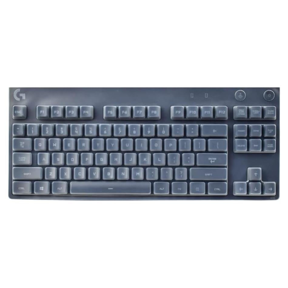 Cubierta de Silicona Transparente para Teclado Logitech G Pro
