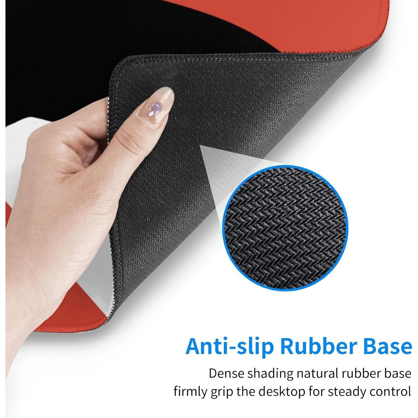 Alfombrilla de Ratón PUTWULB Vintage Shark 80x30 cm Base de Goma