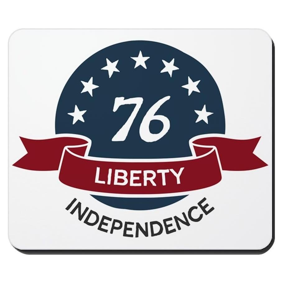 Mousepad Redondo Truly Teague Vintage América 76 cm