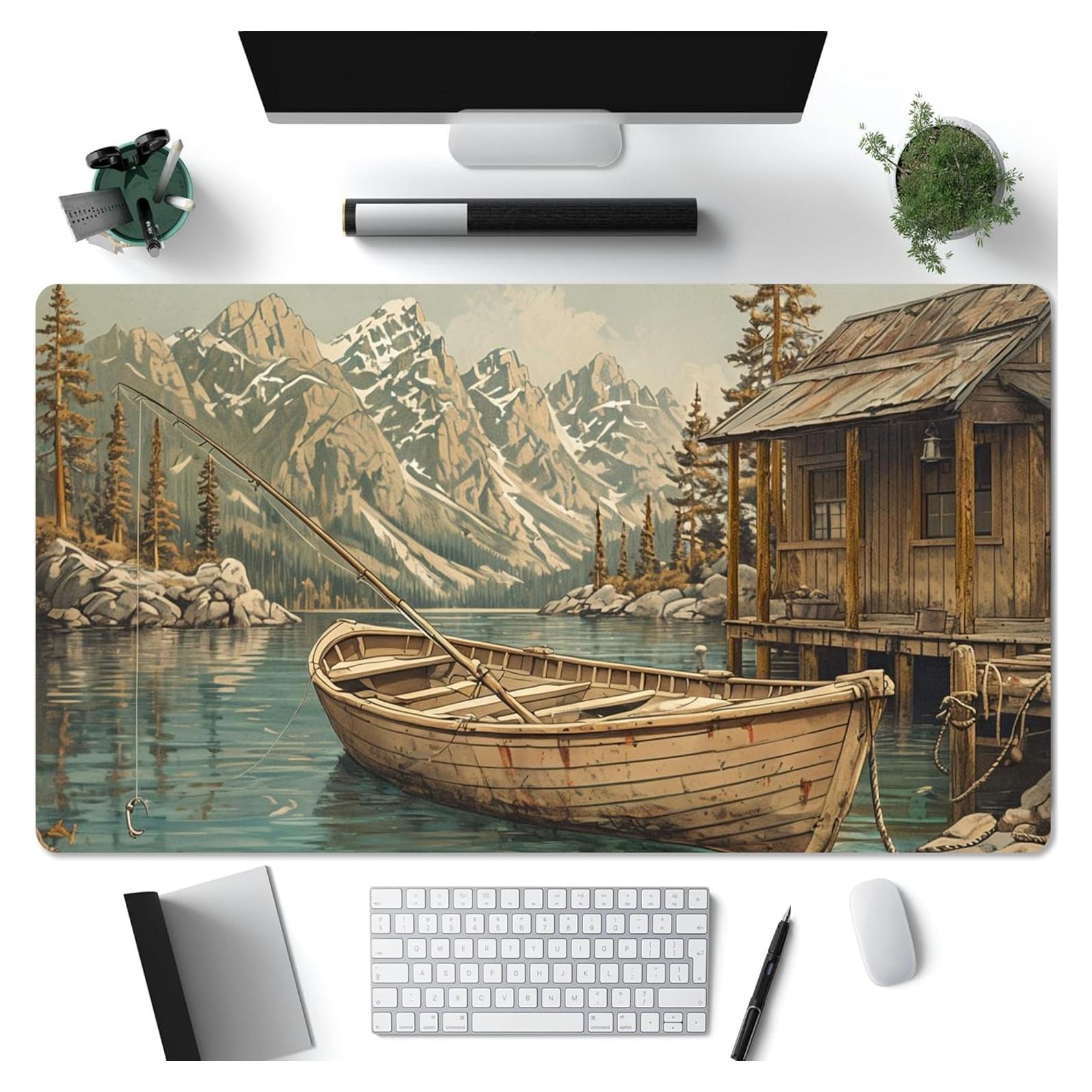 Alfombrilla de Escritorio ATSAKA 79x38cm Impermeable Antideslizante