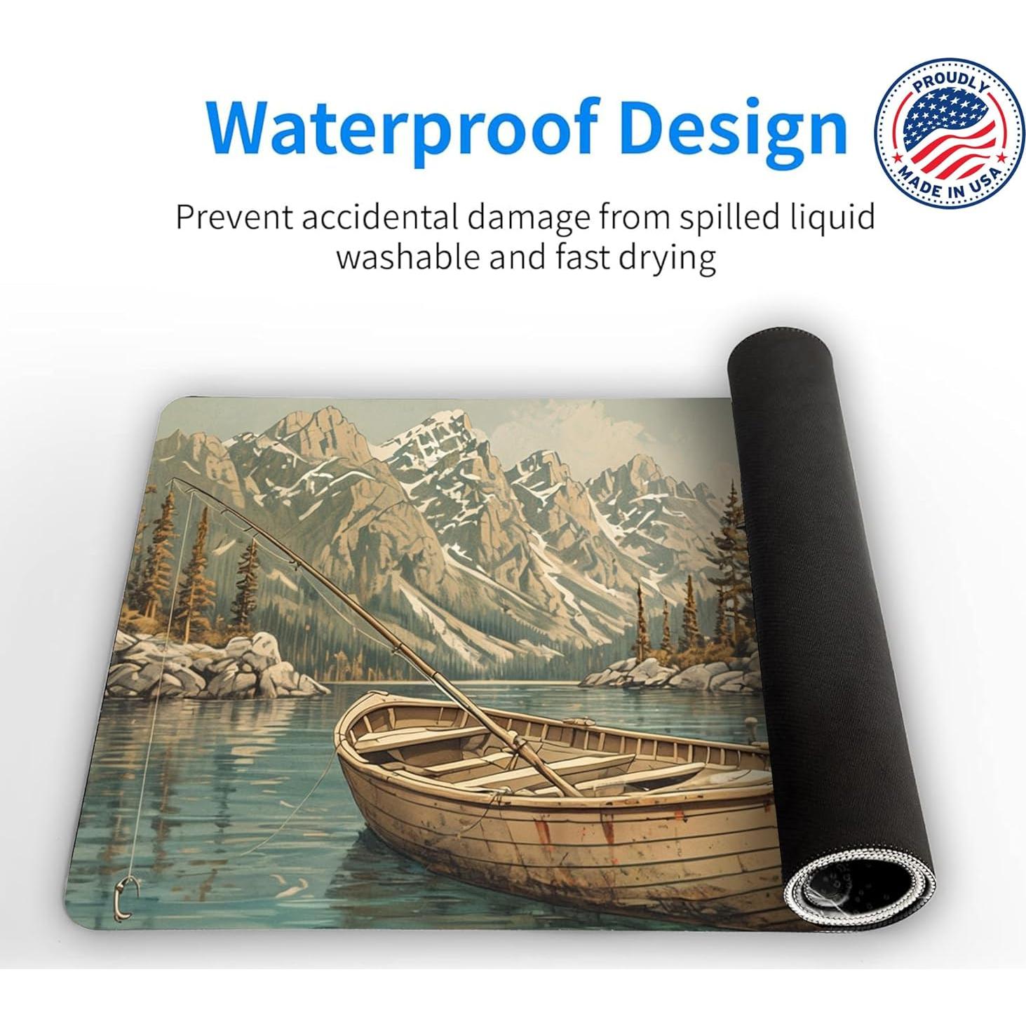 Alfombrilla de Escritorio ATSAKA 79x38cm Impermeable Antideslizante