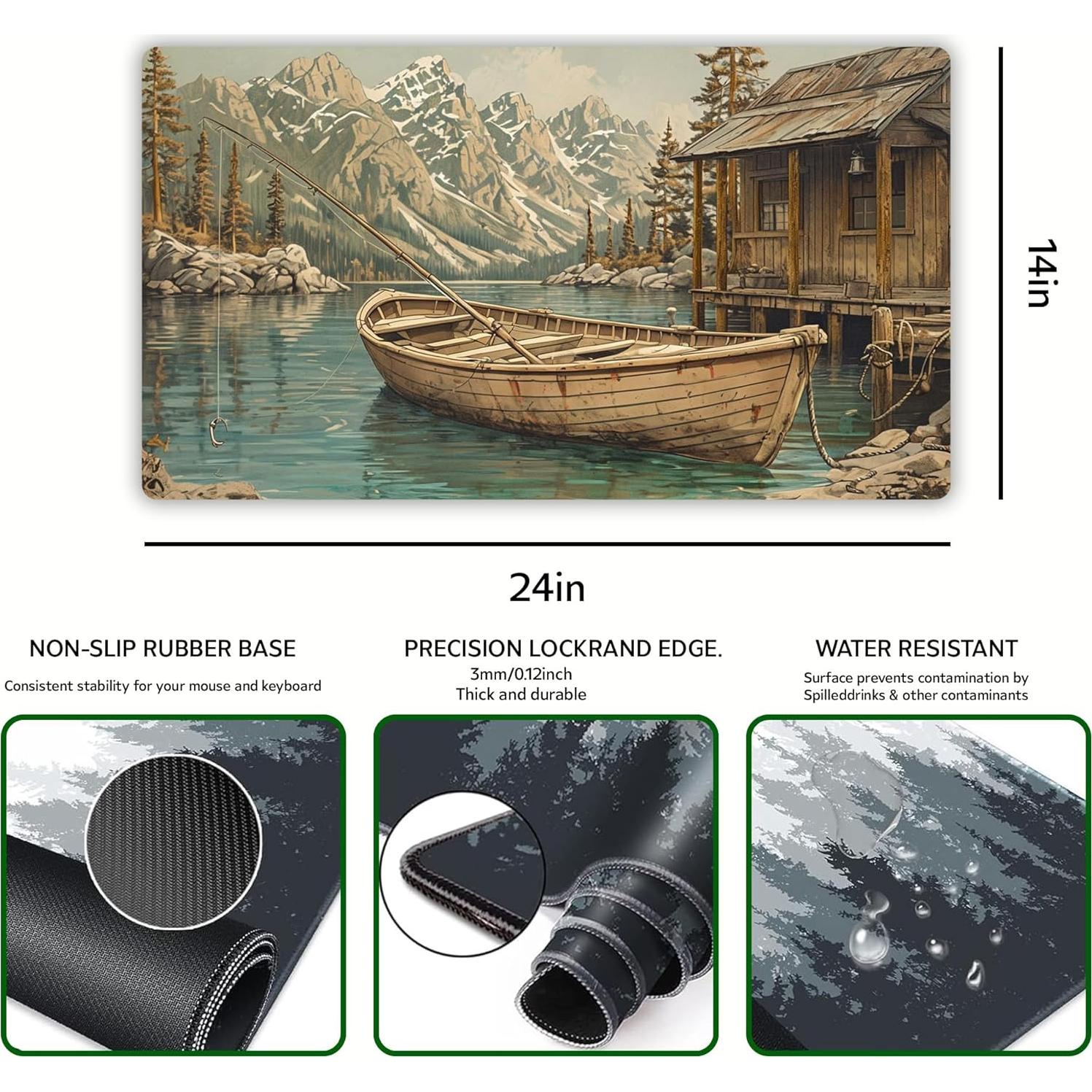 Alfombrilla de Escritorio ATSAKA 79x38cm Impermeable Antideslizante