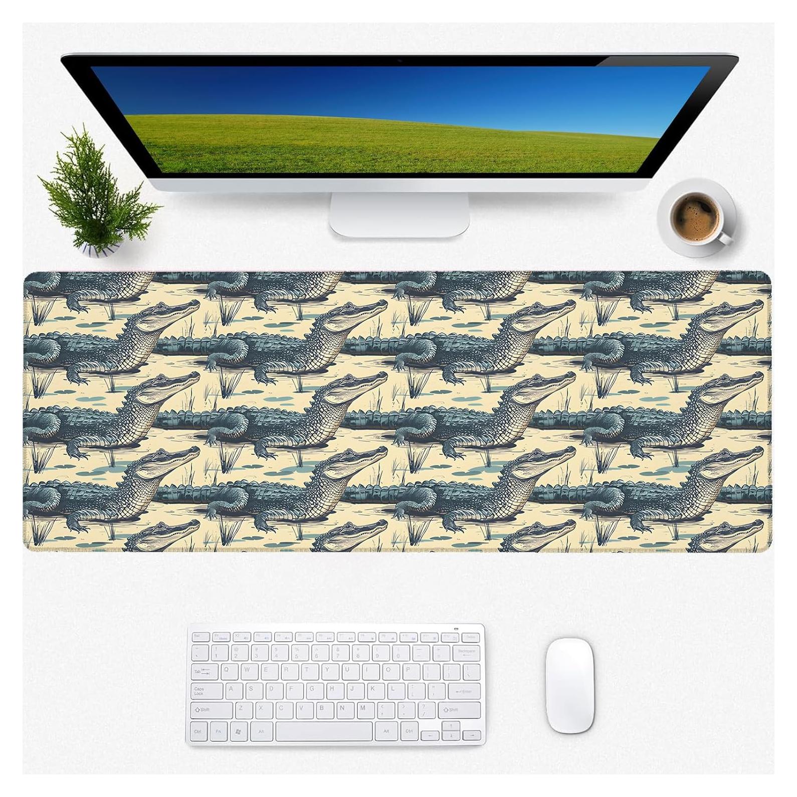 Alfombrilla de Ratón Zeleda Cocodrilo 80x30 cm Antideslizante
