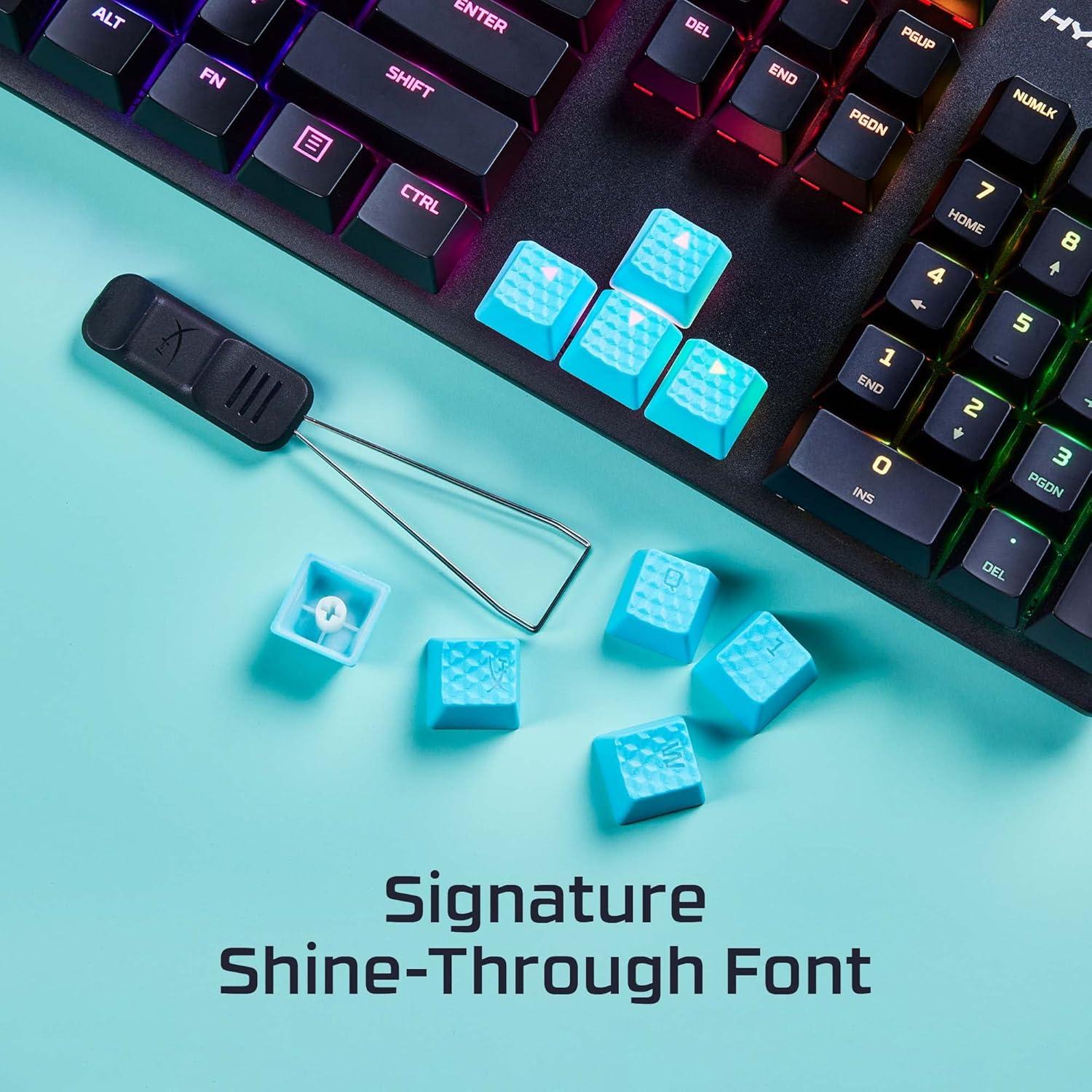 Kit de Teclas de Goma HyperX para Teclados Mecánicos - 19 Piezas