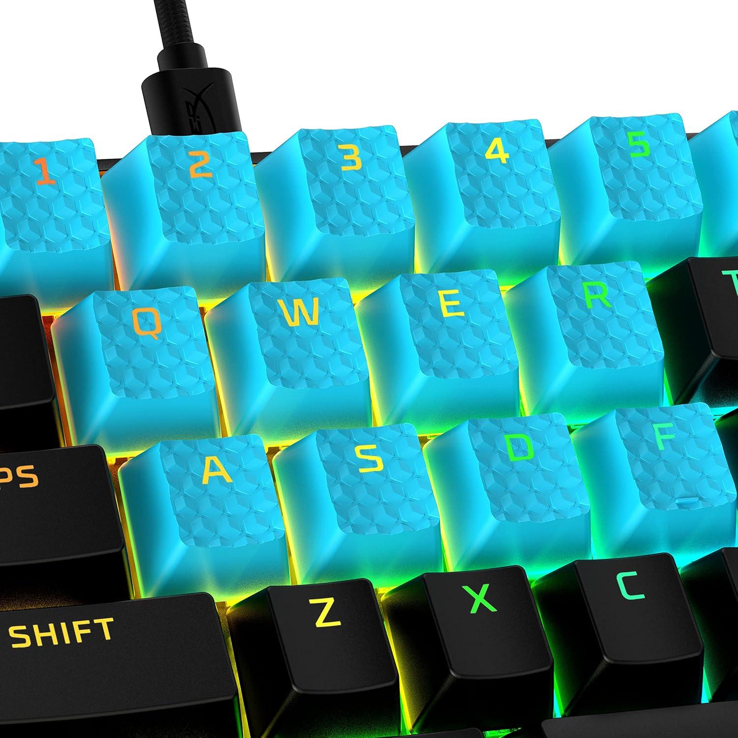 Kit de Teclas de Goma HyperX para Teclados Mecánicos - 19 Piezas