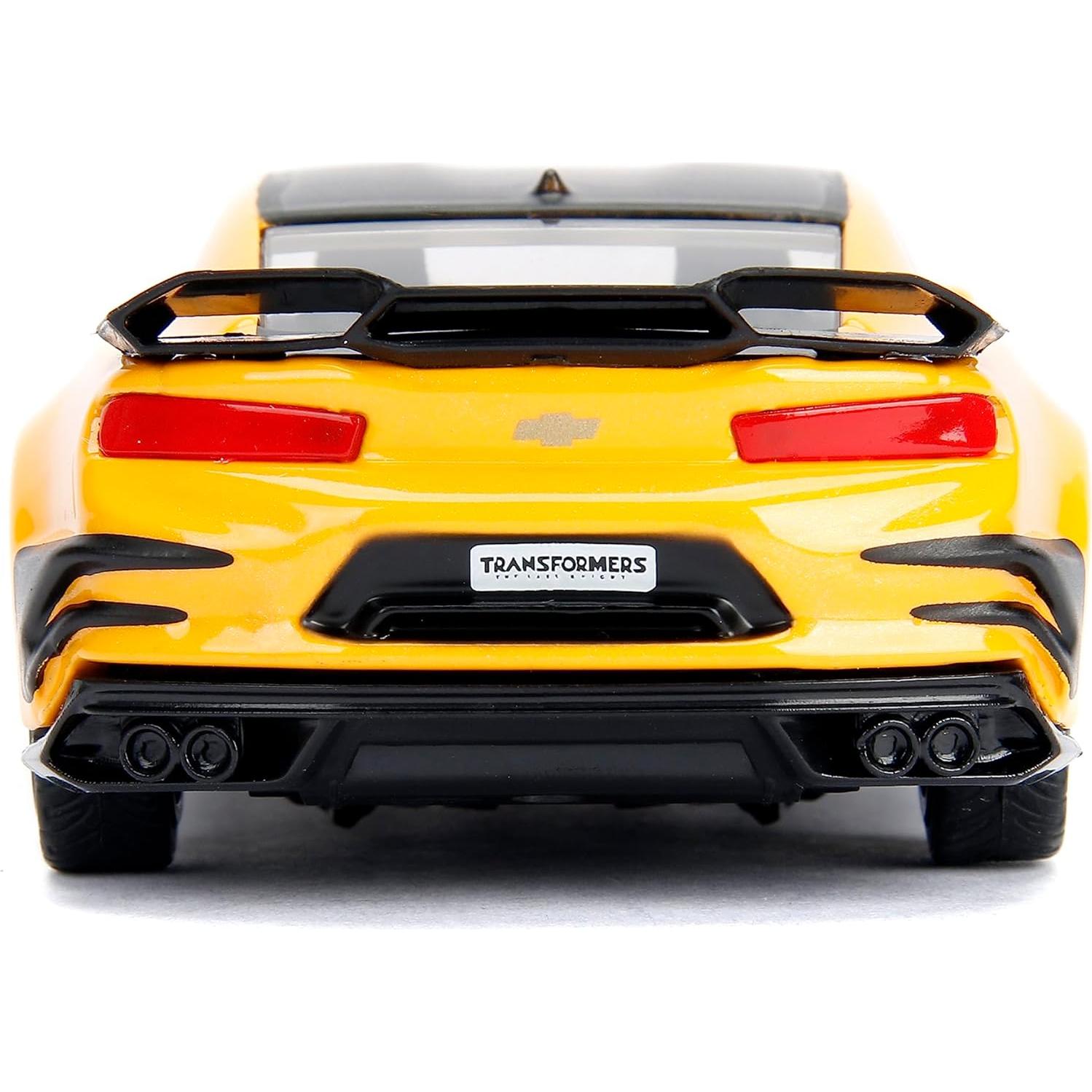 Coche Diecast JADA Transformers Bumblebee Camaro 2016 15.7cm