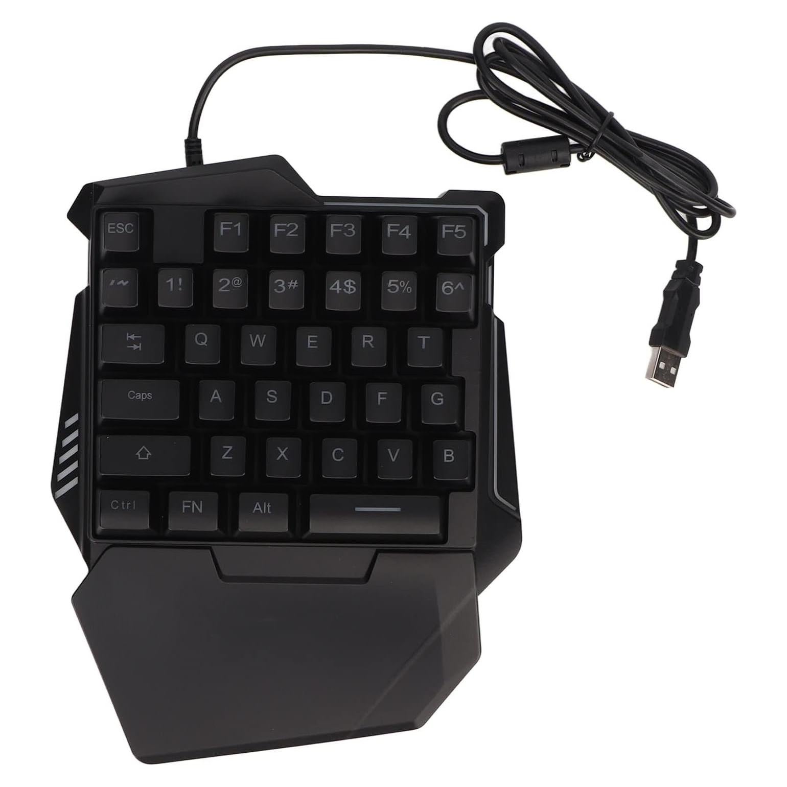 Teclado Mecánico Yosoo RGB Ergonómico para Juegos 35 Teclas