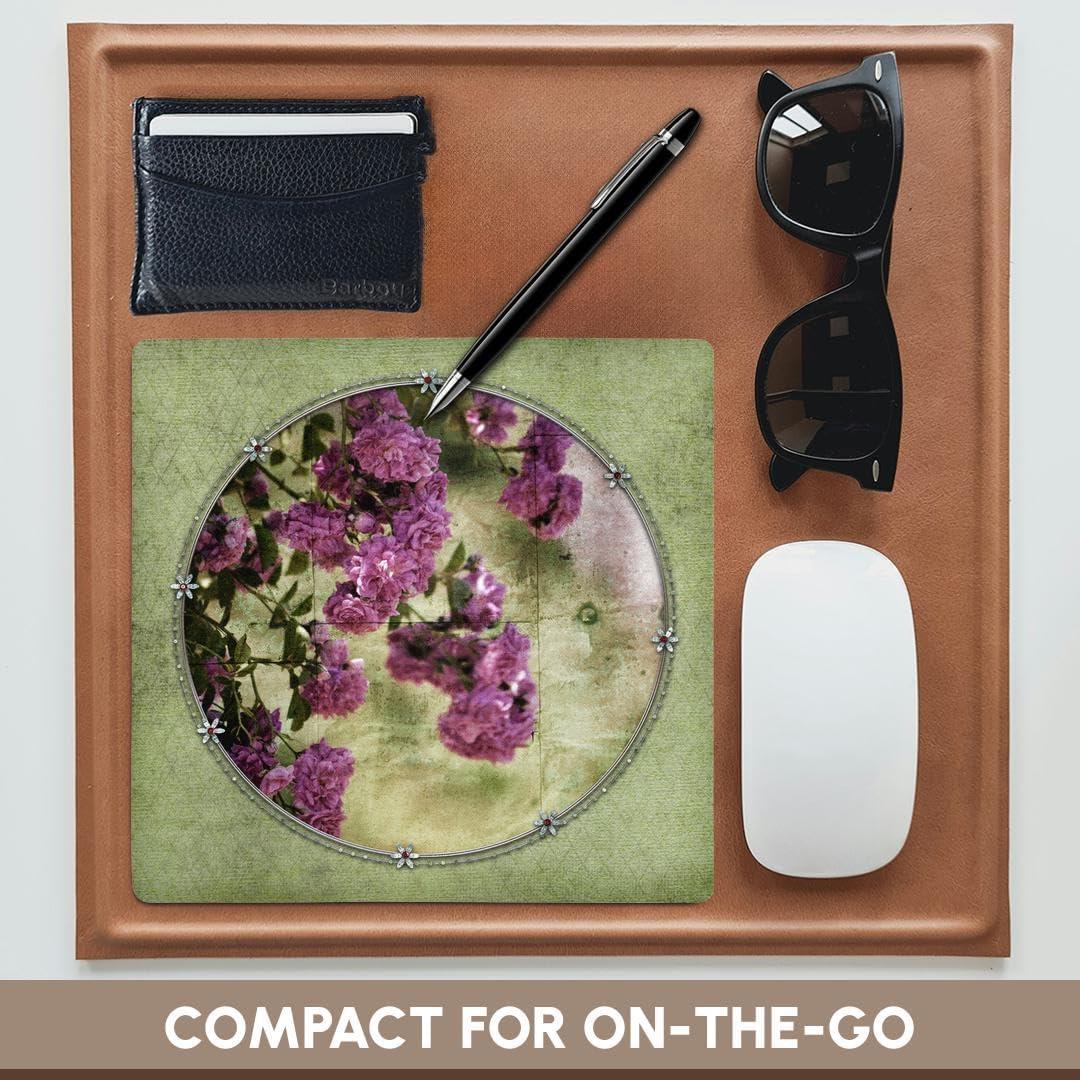 Alfombrilla de Ratón 3dRose Rosas de Jardín Vintage 20.32 cm