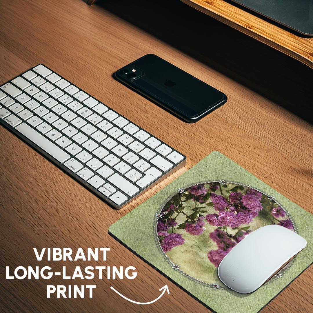 Alfombrilla de Ratón 3dRose Rosas de Jardín Vintage 20.32 cm