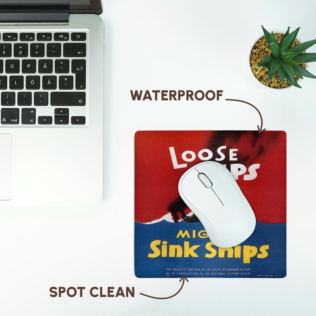 Alfombrilla de Ratón 3dRose 20.32x20.32cm Vintage