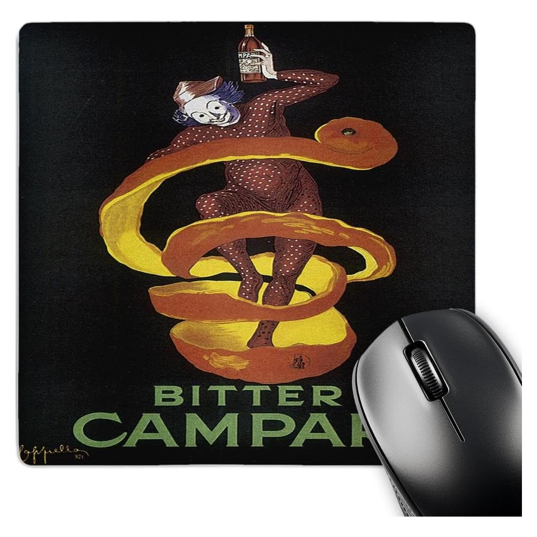 Alfombrilla para Mouse 3dRose Vintage Campari 20.32cm