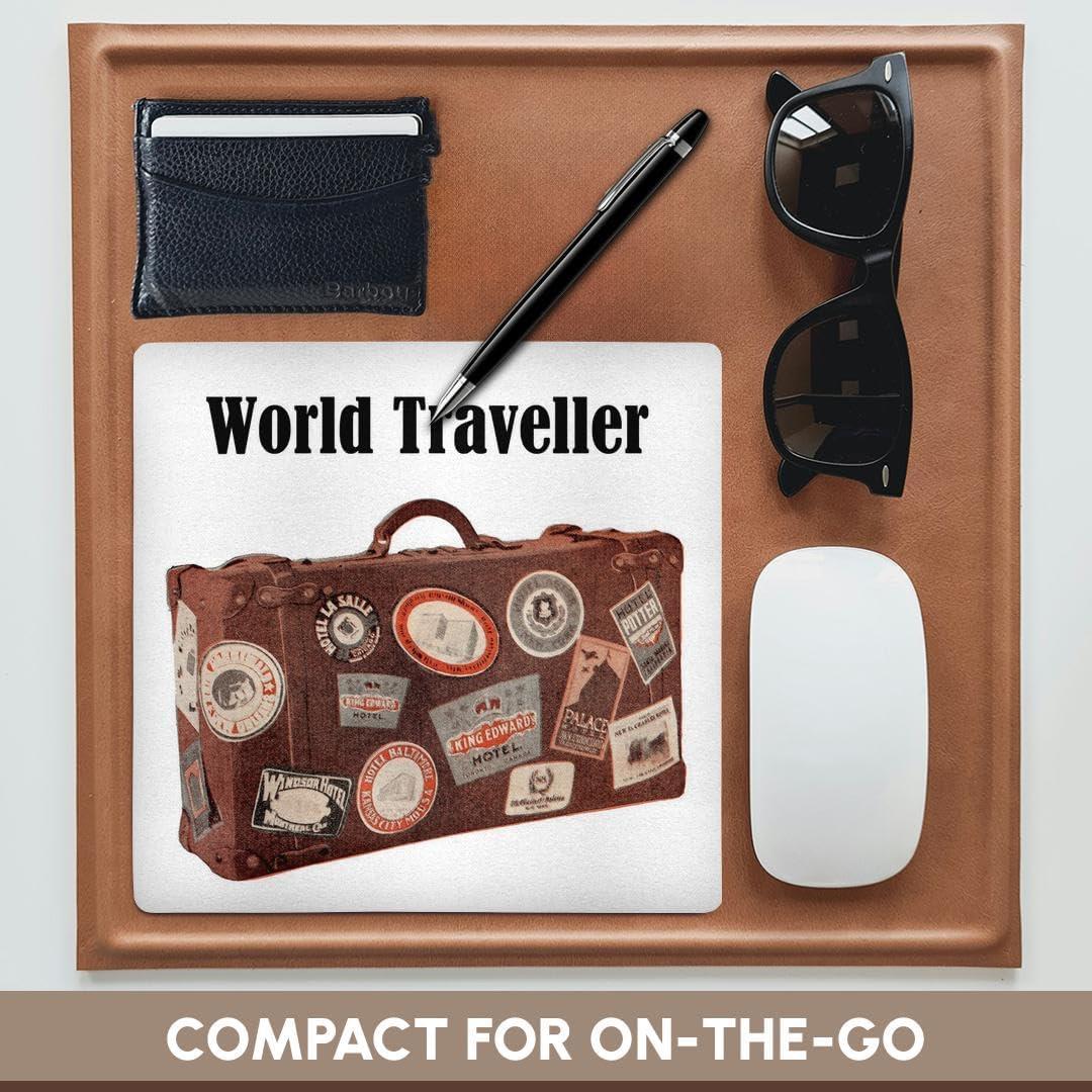 Alfombrilla para Mouse 3dRose Cuadrada 20.32cm Arte Vintage