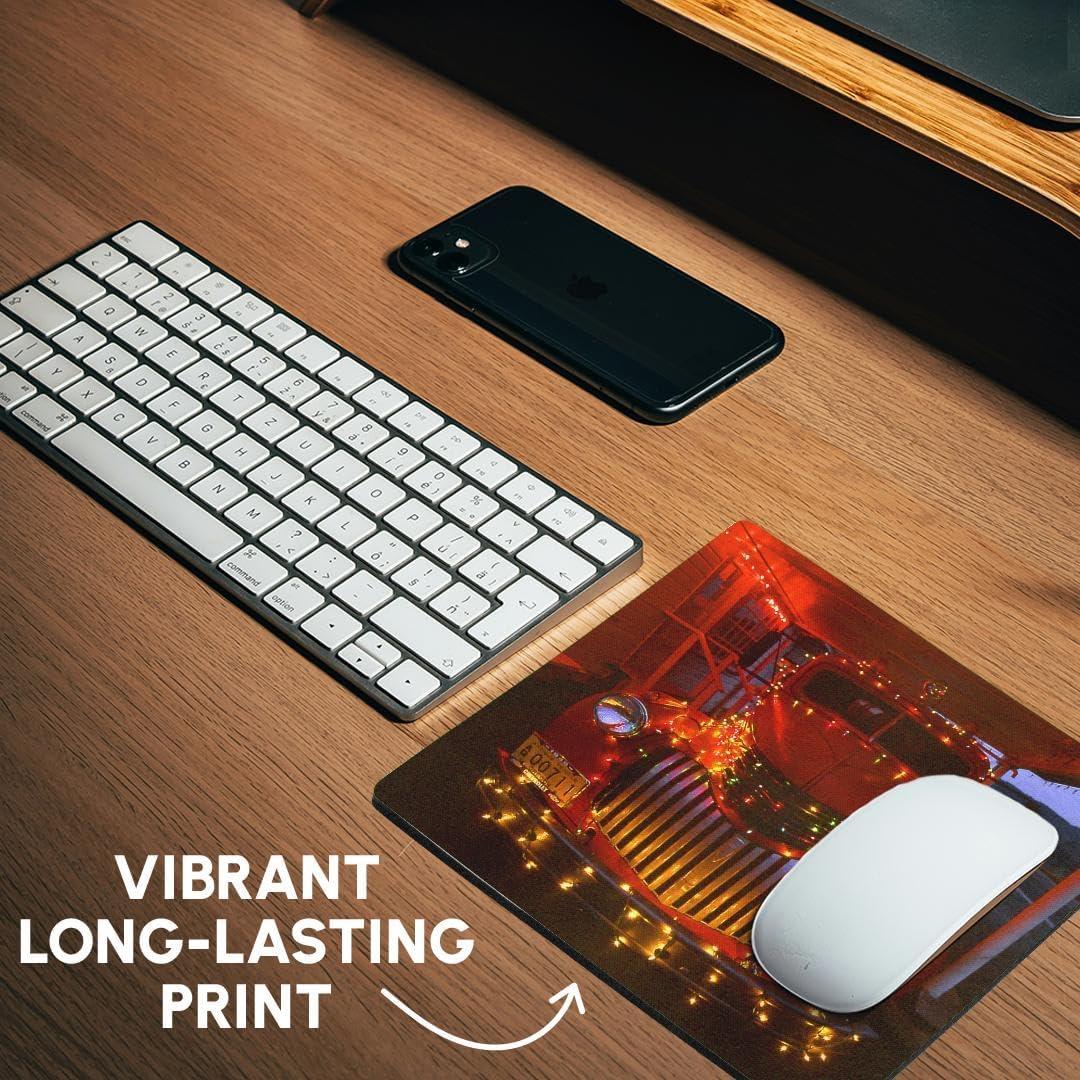 Alfombrilla de Ratón 3dRose Vintage Camión de Bomberos 20cm