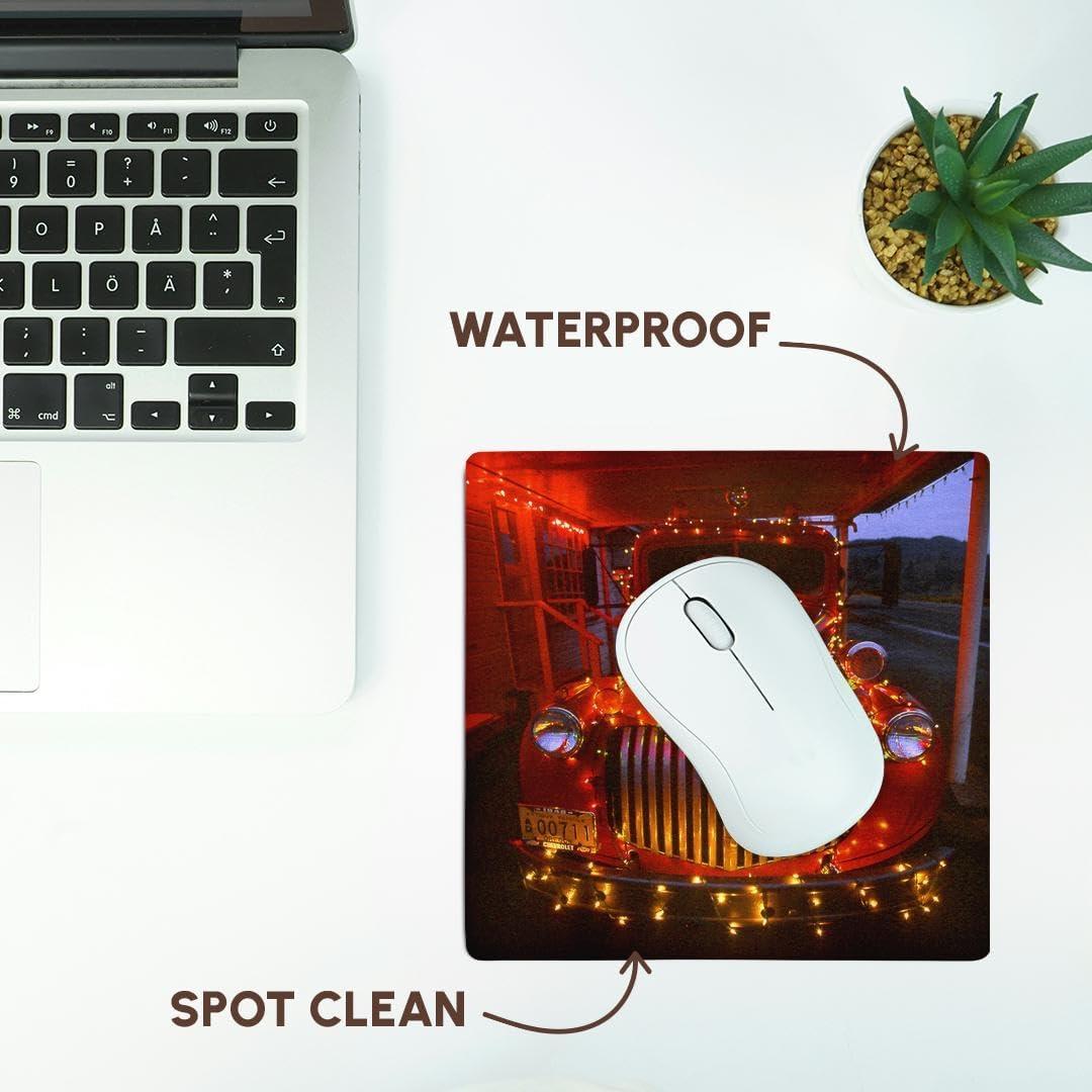 Alfombrilla de Ratón 3dRose Vintage Camión de Bomberos 20cm