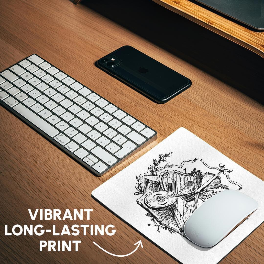 Alfombrilla para Ratón 3dRose Vintage Música Celta 20x20cm