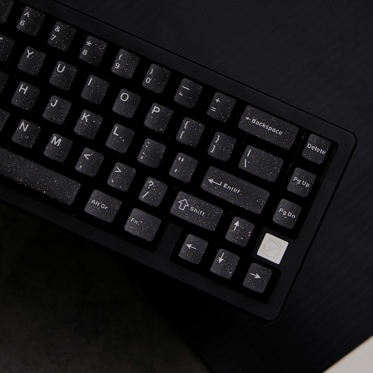 Juego de Teclas Mecánicas 114 Piezas Sumgsn Negras Brillantes