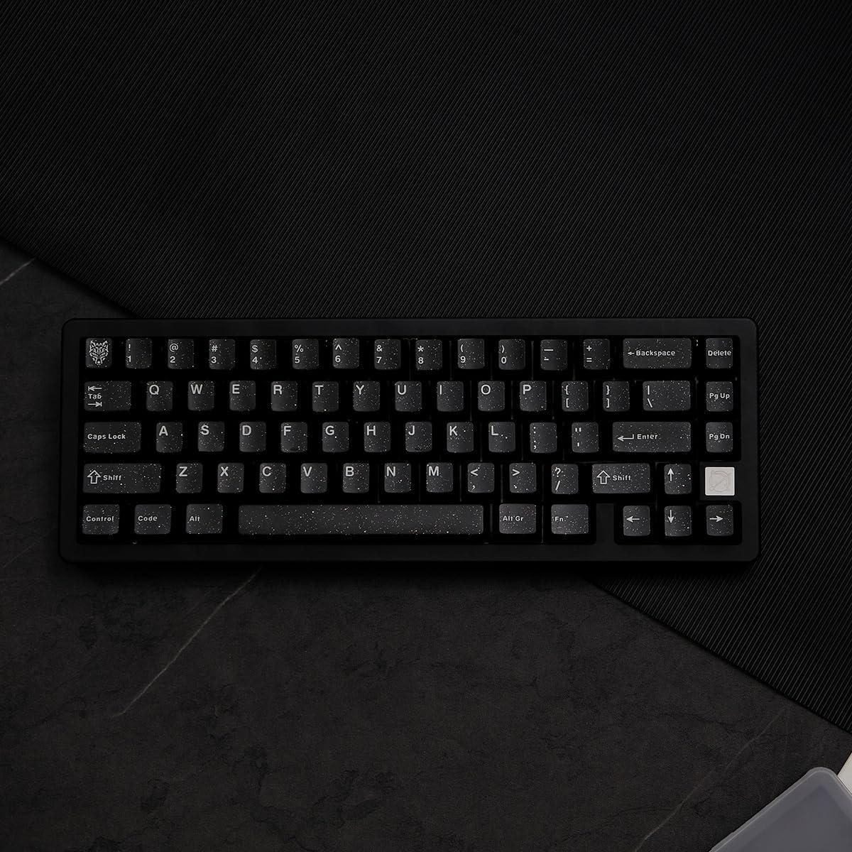 Juego de Teclas Mecánicas 114 Piezas Sumgsn Negras Brillantes