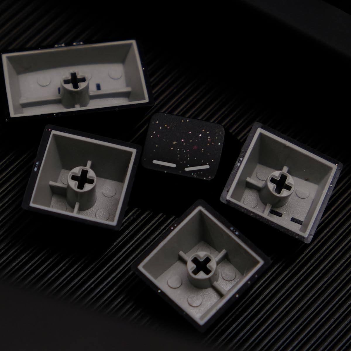 Juego de Teclas Mecánicas 114 Piezas Sumgsn Negras Brillantes